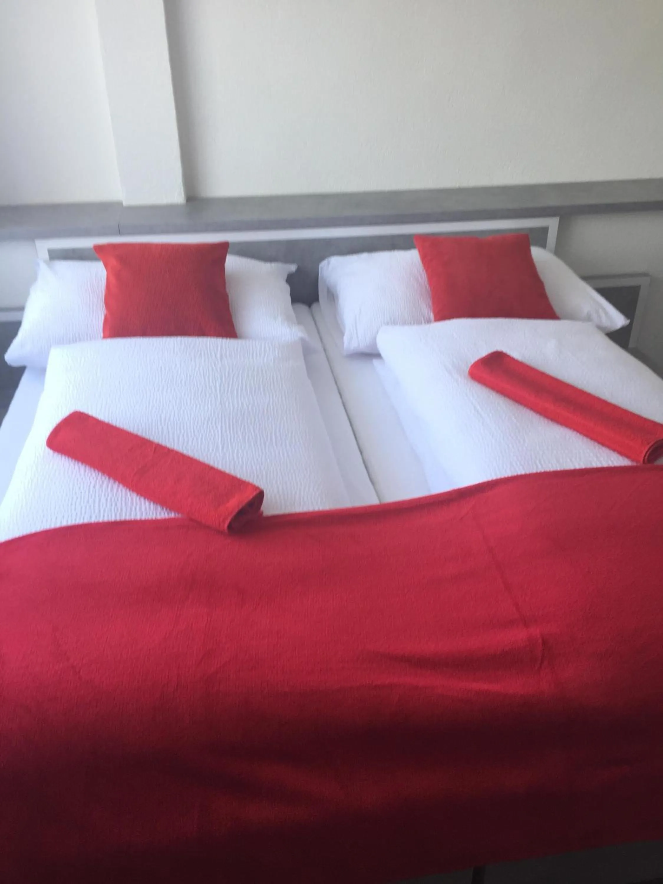 Bed in Garni Hotel 31