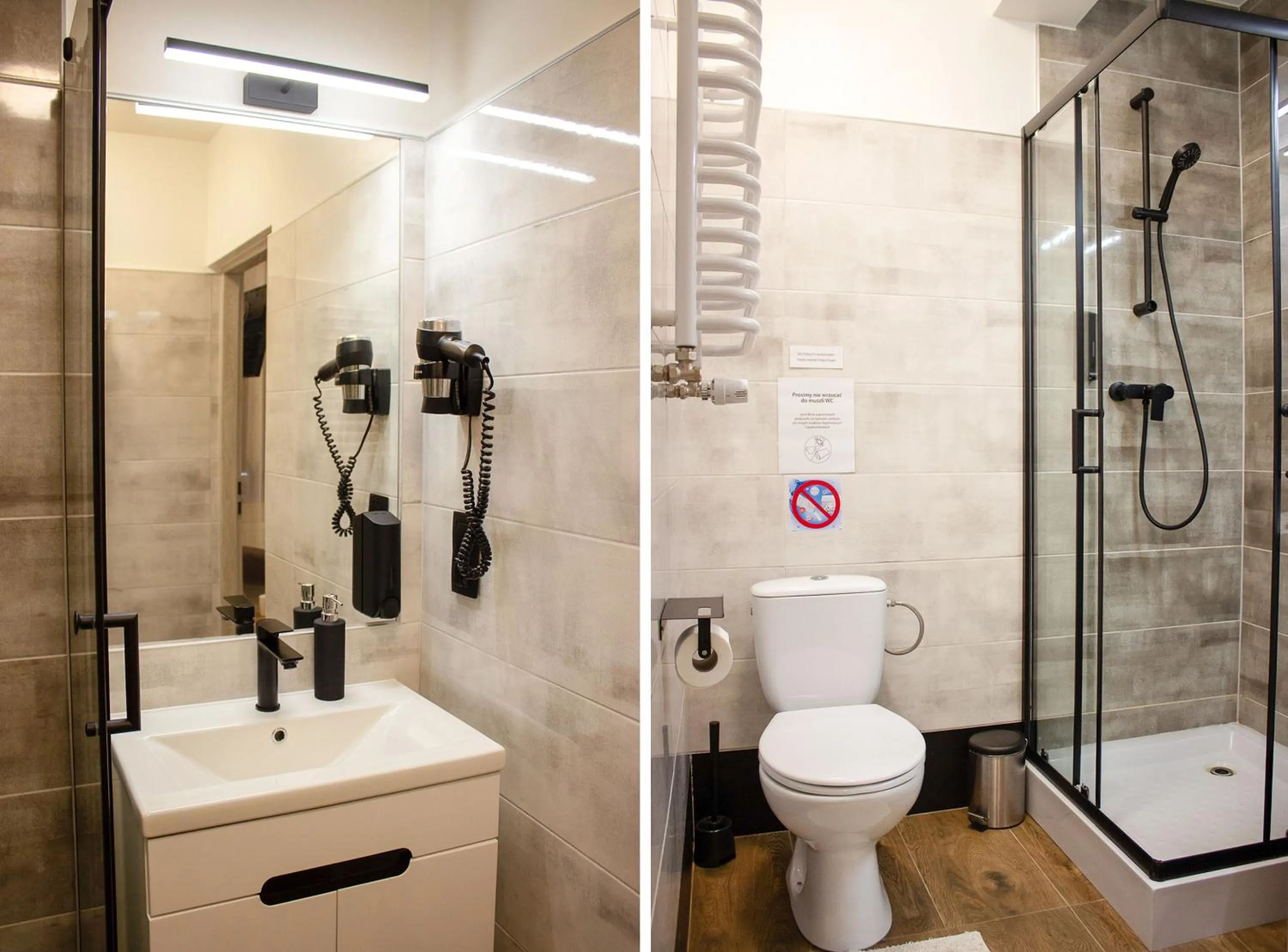 Shower in Pod Gromadzyniem Resort