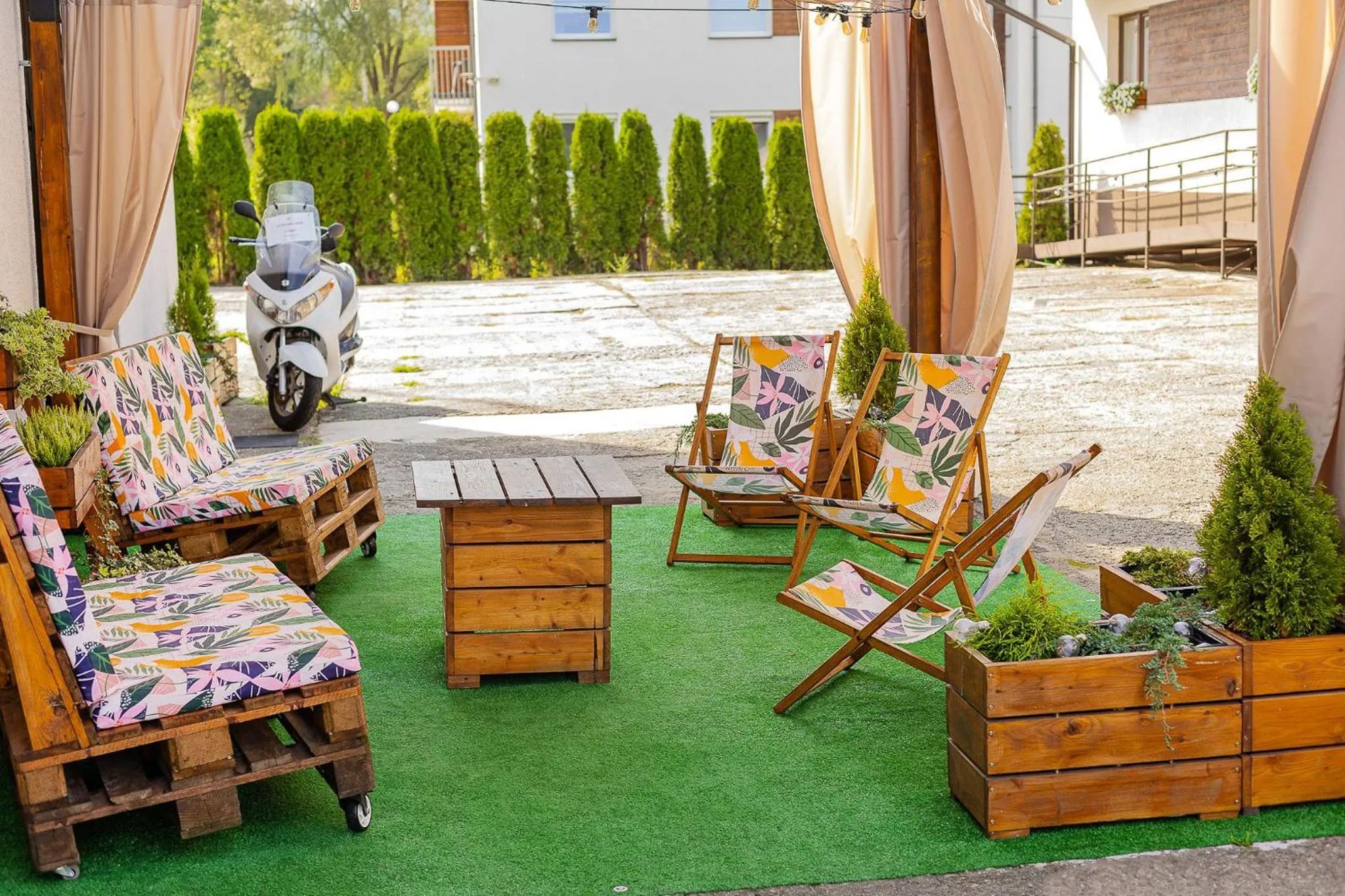 Patio in Pod Gromadzyniem Resort