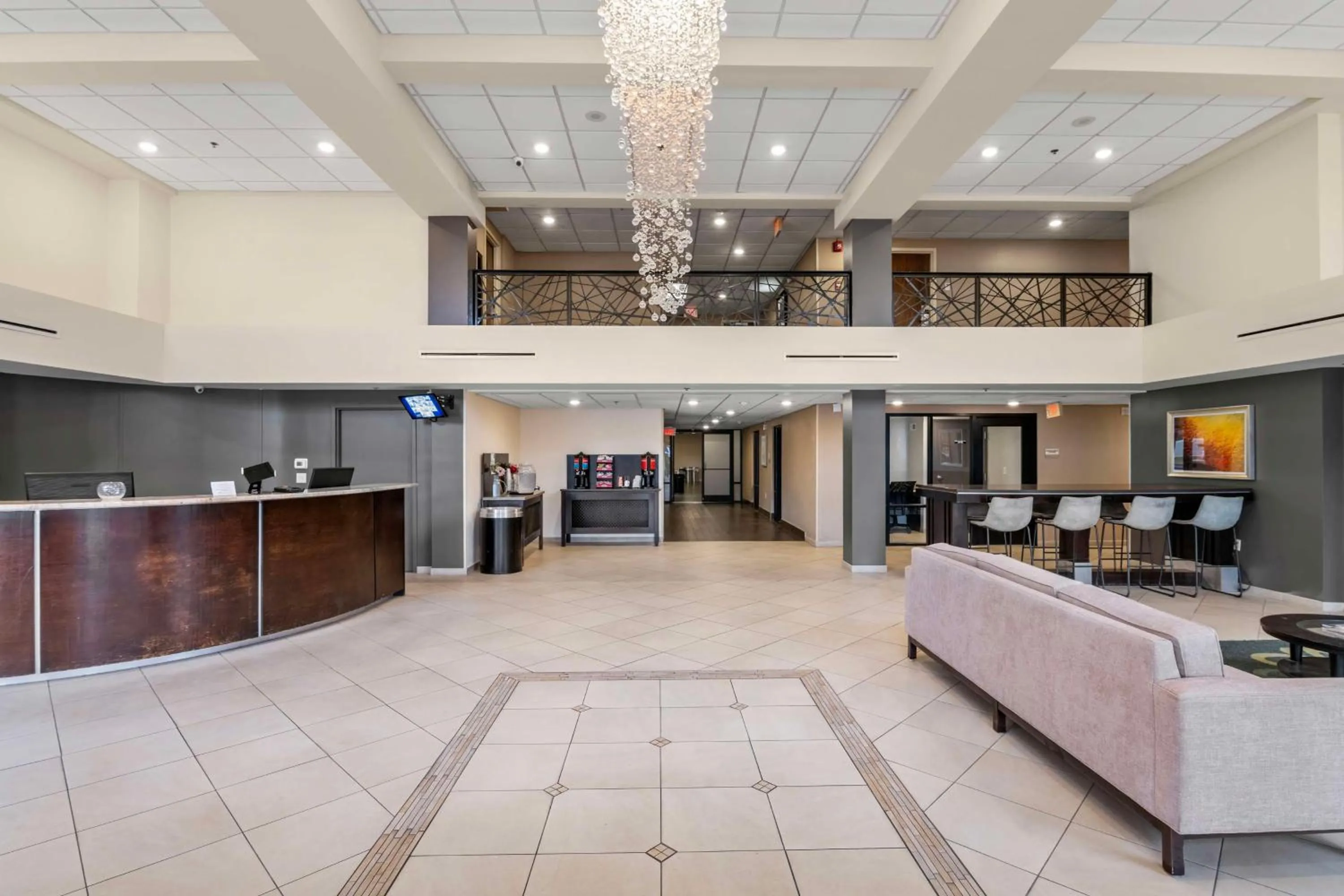 Lobby or reception in Red Lion Hotel Charlotte