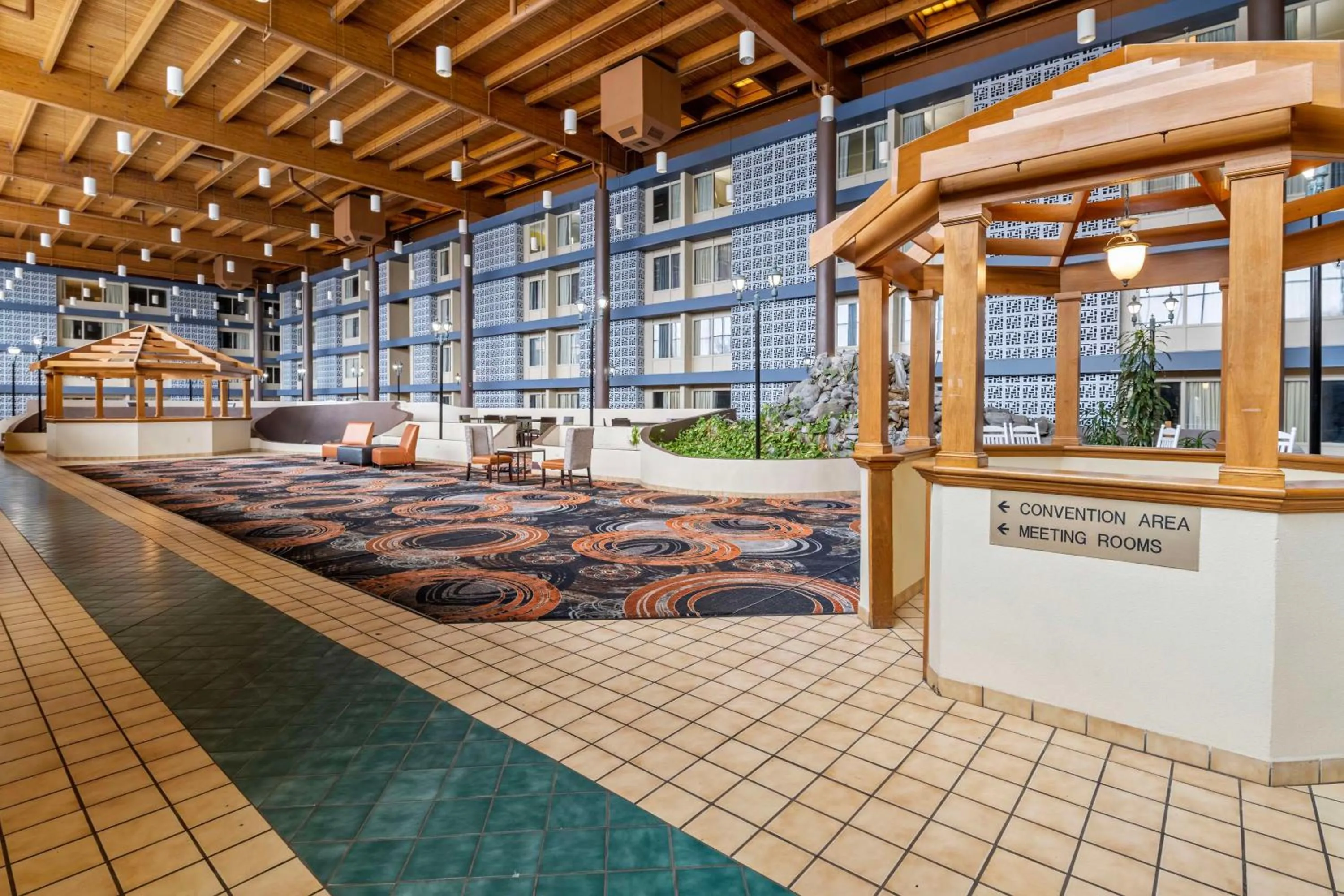 Lobby or reception in Red Lion Hotel Charlotte