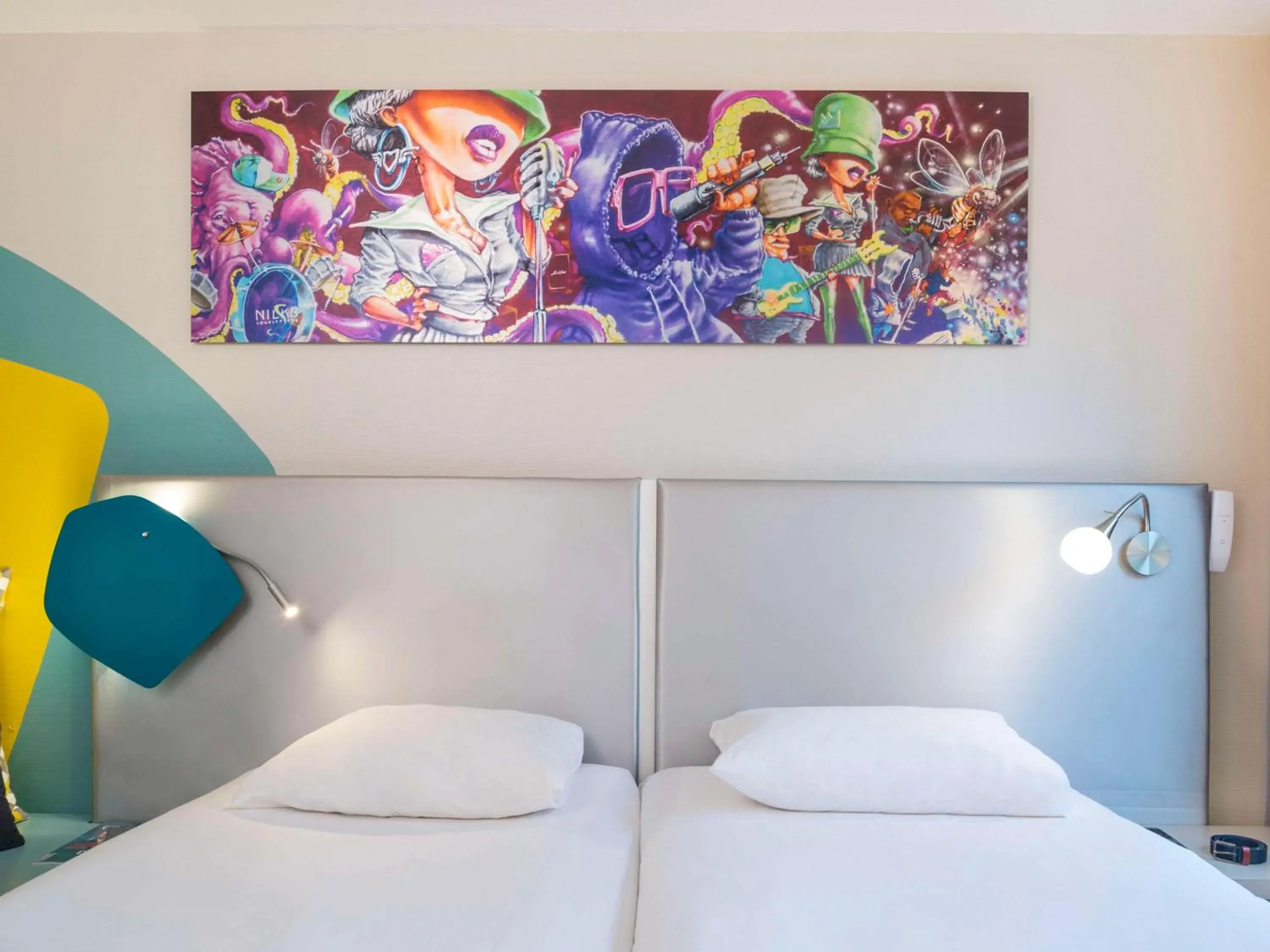 Bedroom, Bed in ibis Styles Paris Bercy Bedroom, Bed in ibis Styles Paris Bercy