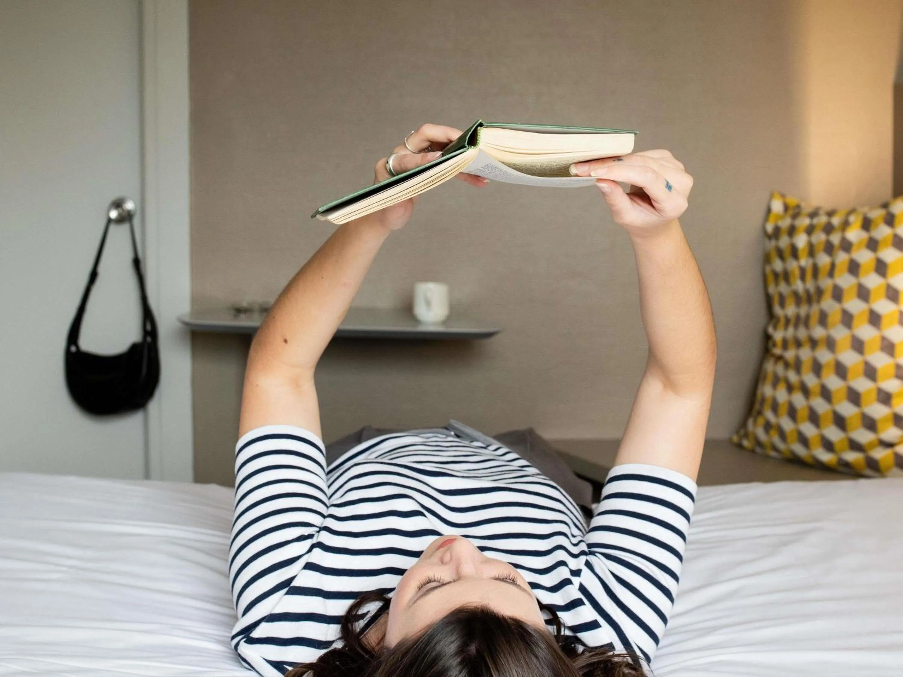 Bedroom, Bed in ibis Styles Paris Bercy