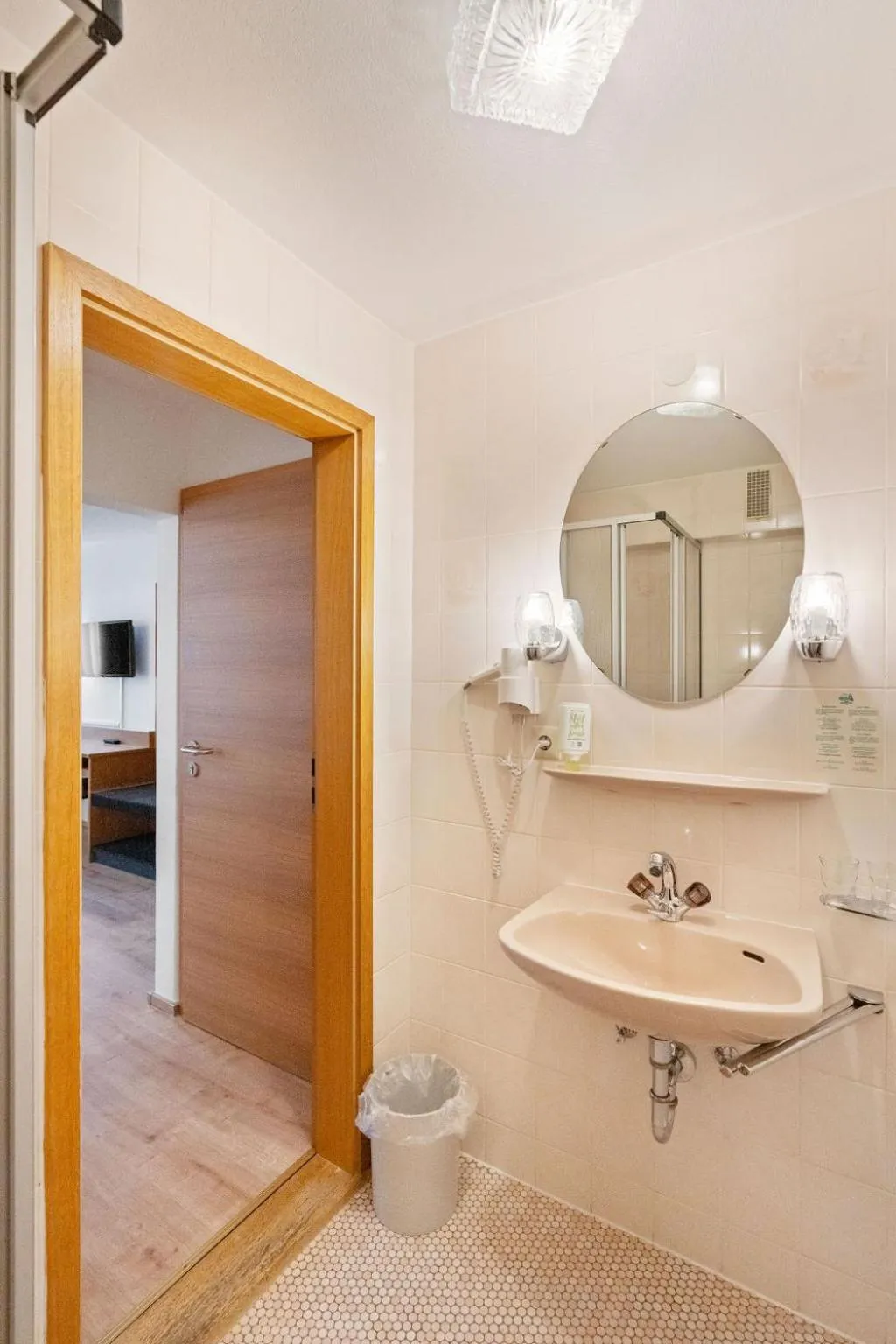 Shower in Hotel Garni Traube