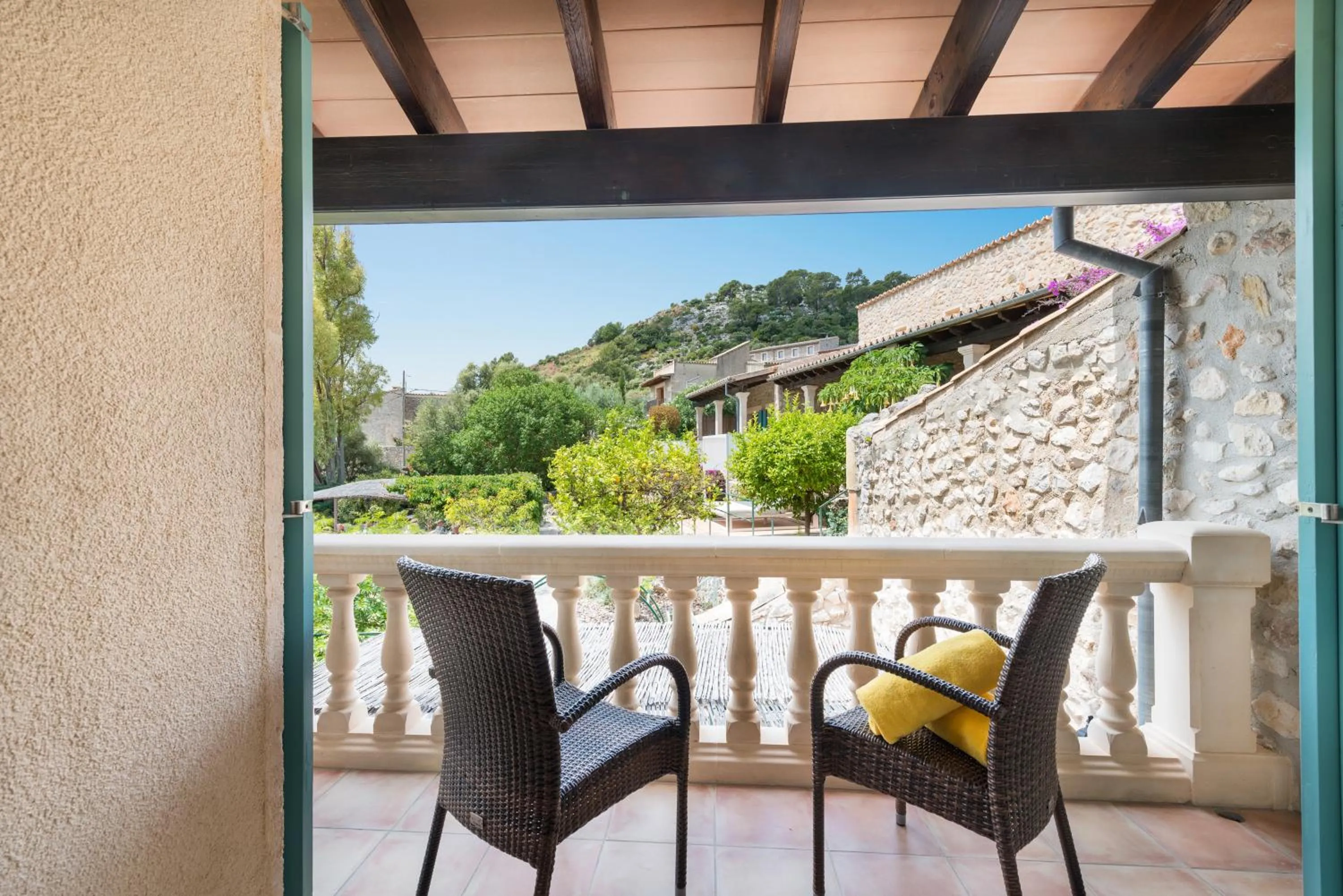 Balcony/Terrace in New Can Furios Hotel by Can Calco Hotels