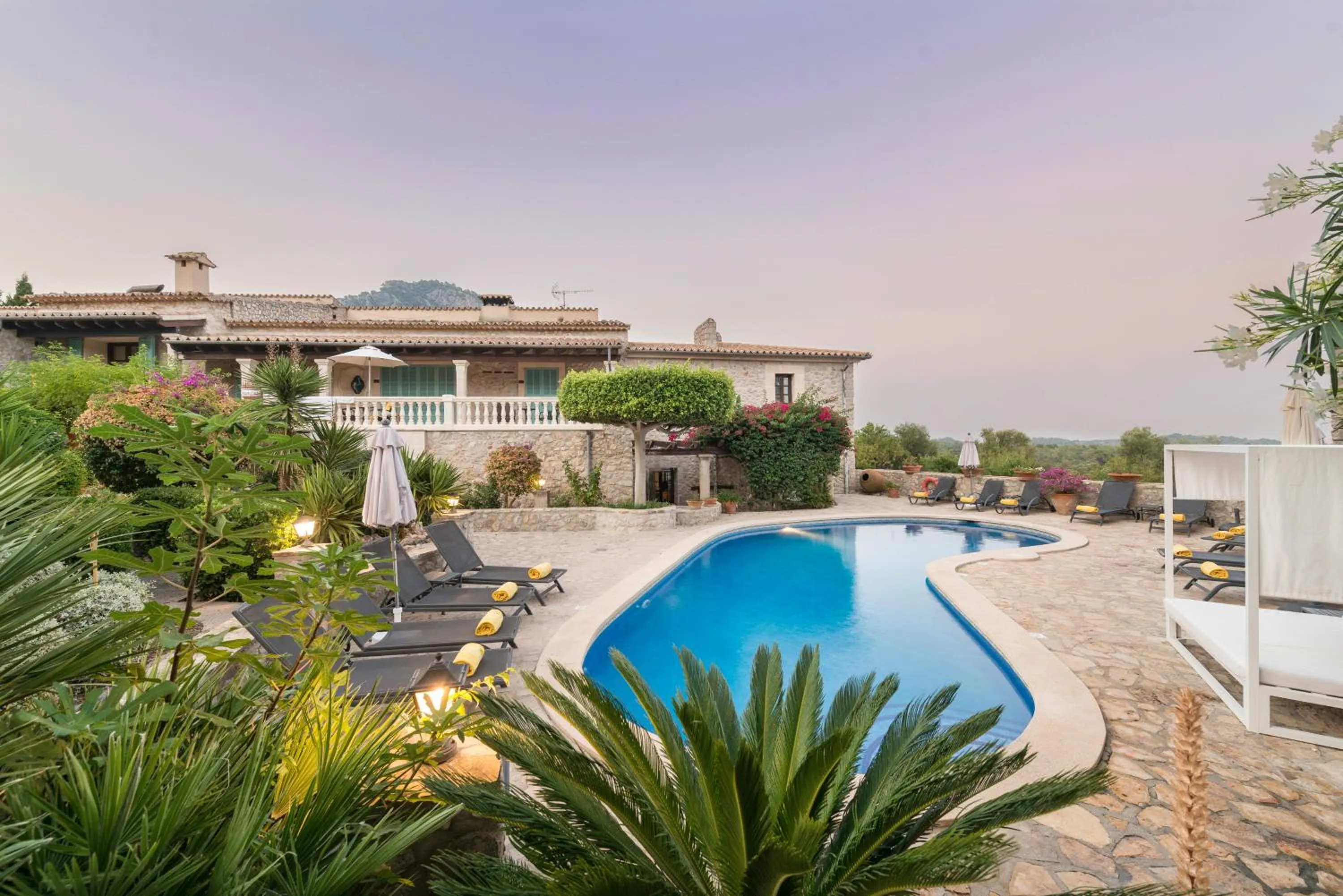 Pool view in New Can Furios Hotel by Can Calco Hotels