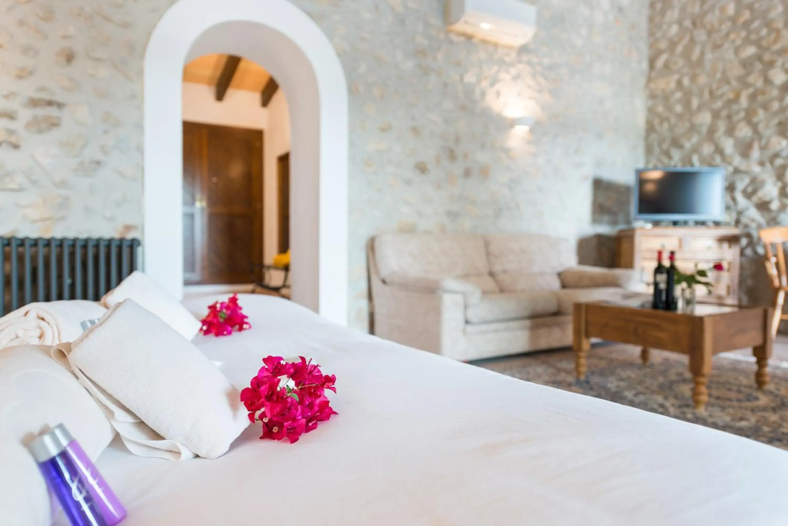 Bedroom, Bed in Can Furios Bedroom, Bed in Can Furios