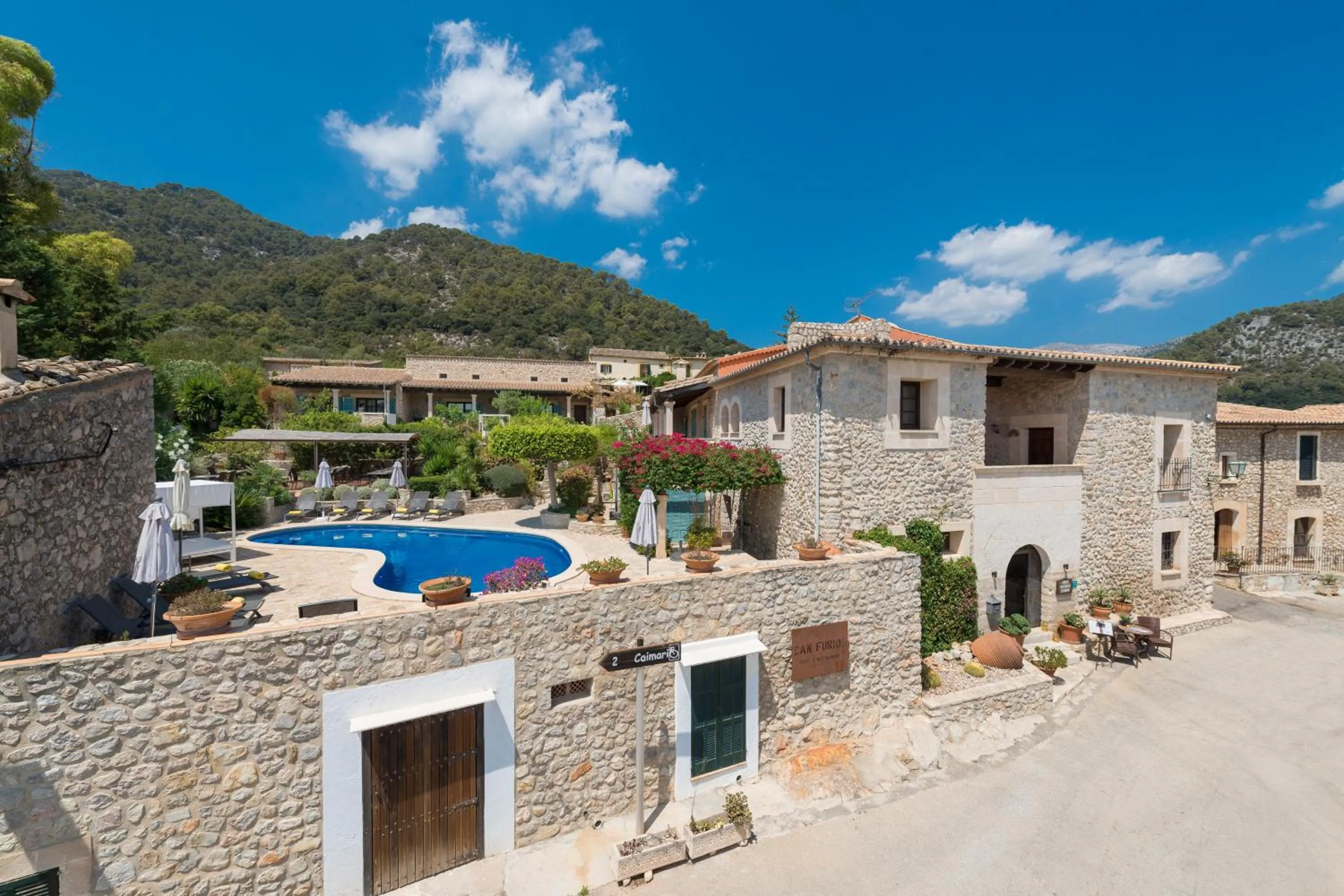 Property building in New Can Furios Hotel by Can Calco Hotels