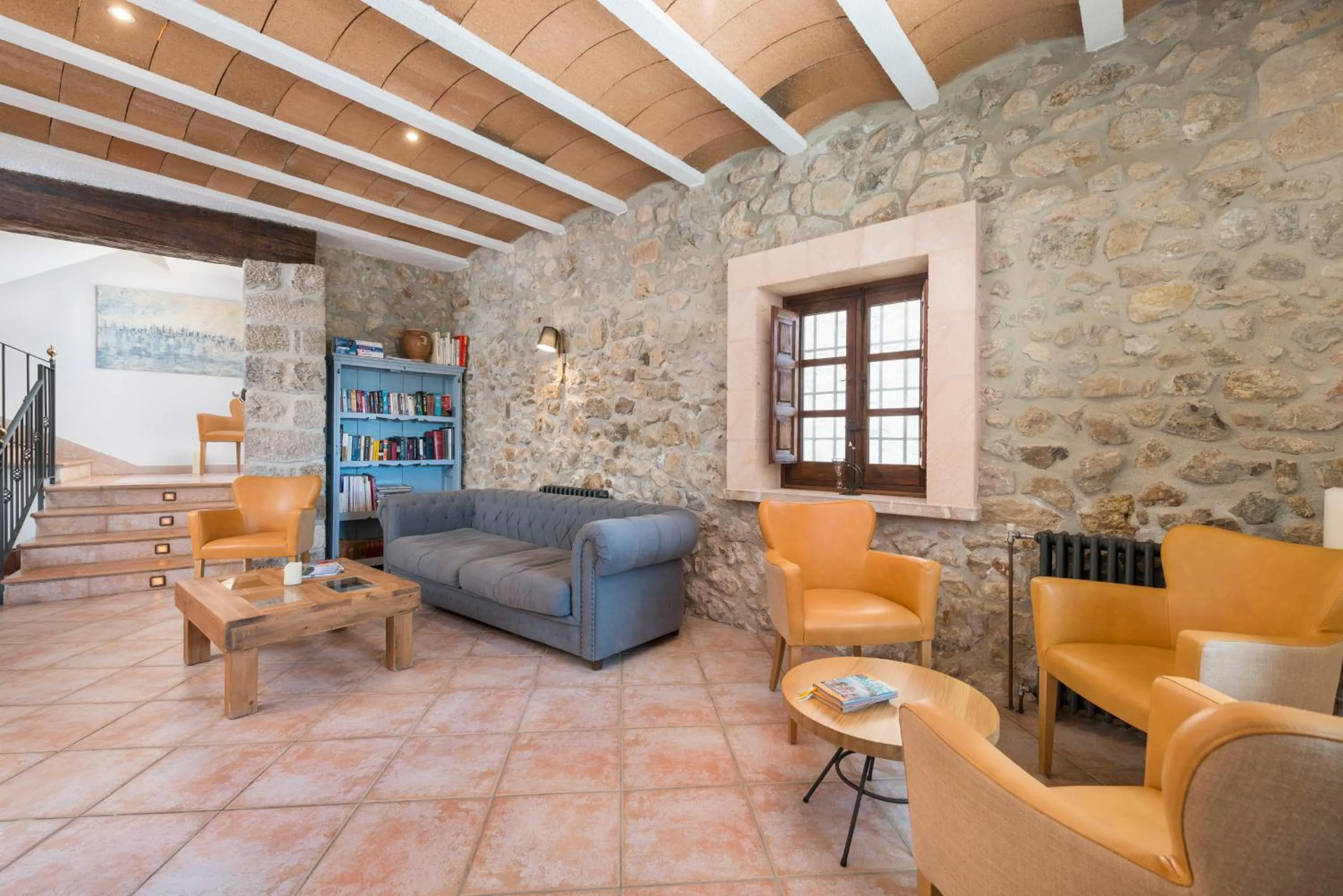 Lobby or reception in New Can Furios Hotel by Can Calco Hotels