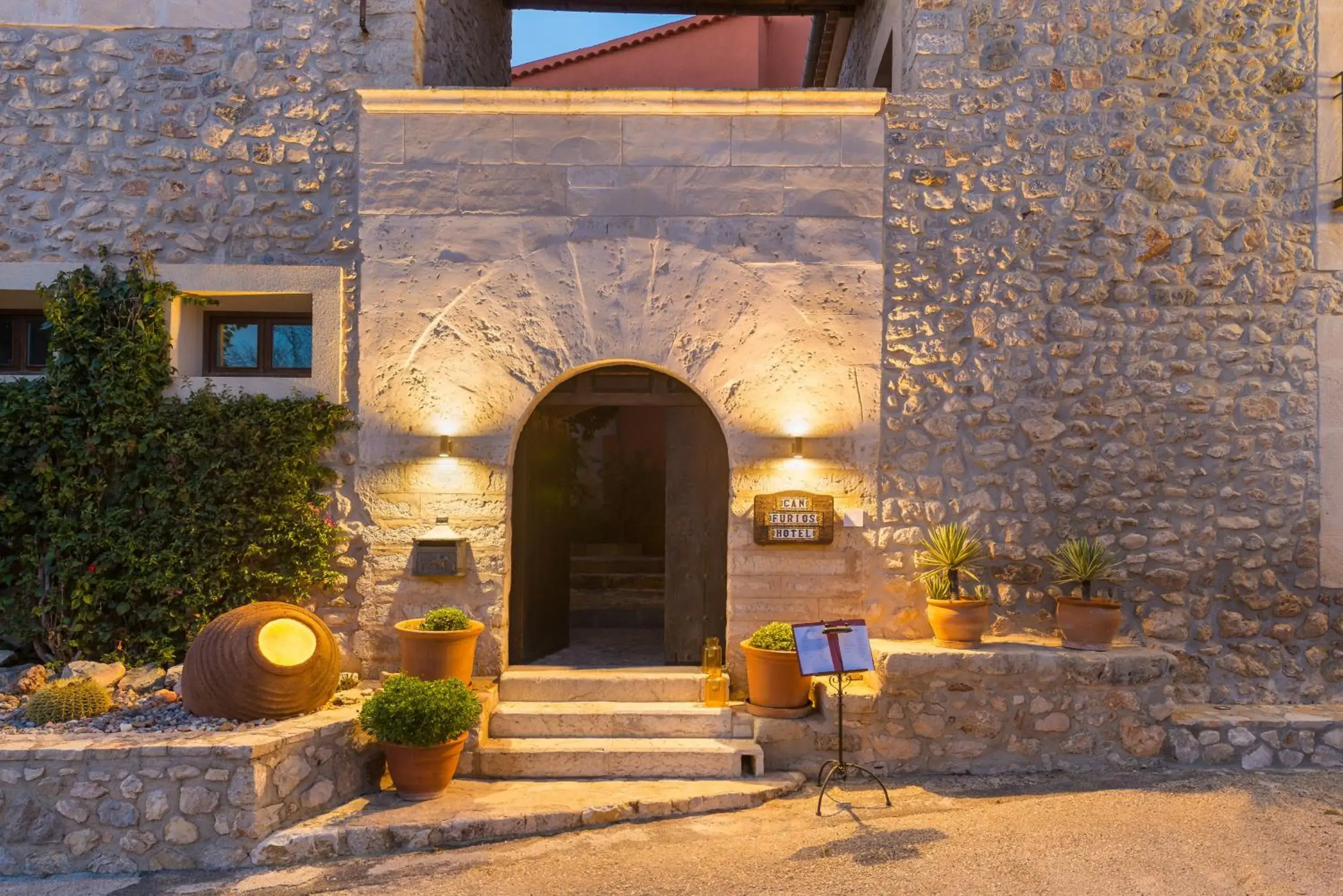 Facade/entrance in New Can Furios Hotel by Can Calco Hotels Facade/entrance in New Can Furios Hotel by Can Calco Hotels