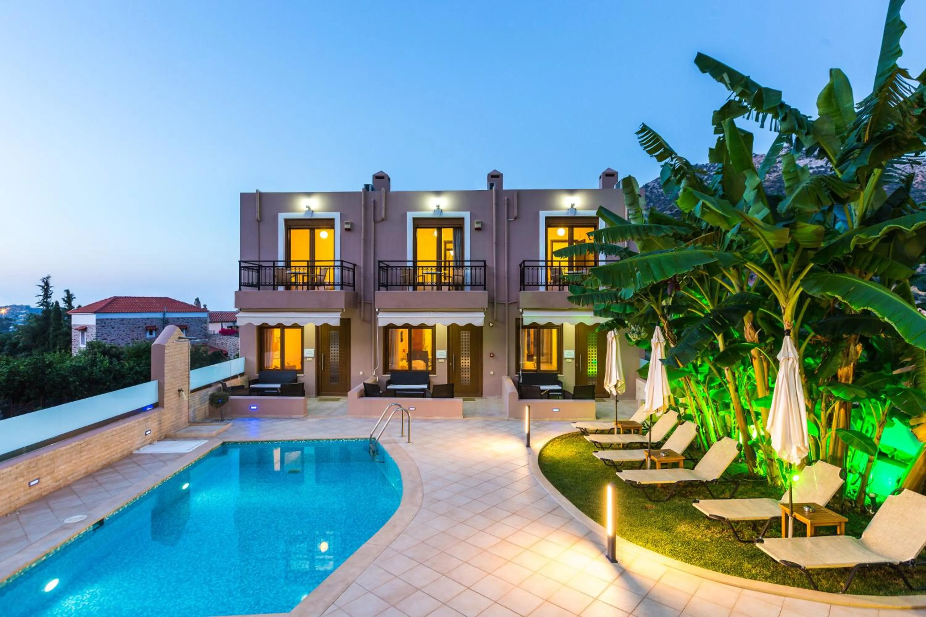 Property building in Pantheon Villas & Suites