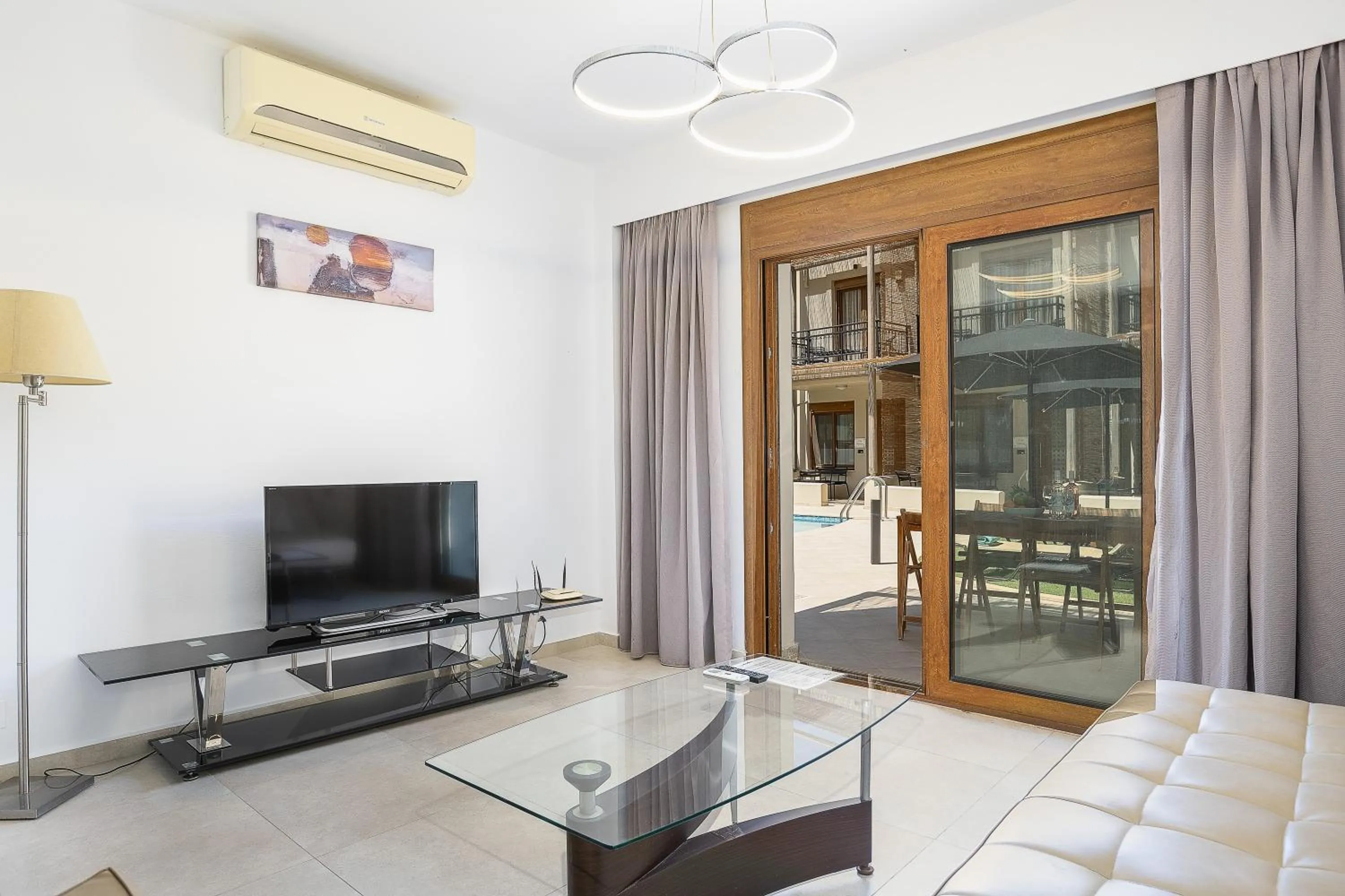 Living room in Pantheon Villas & Suites