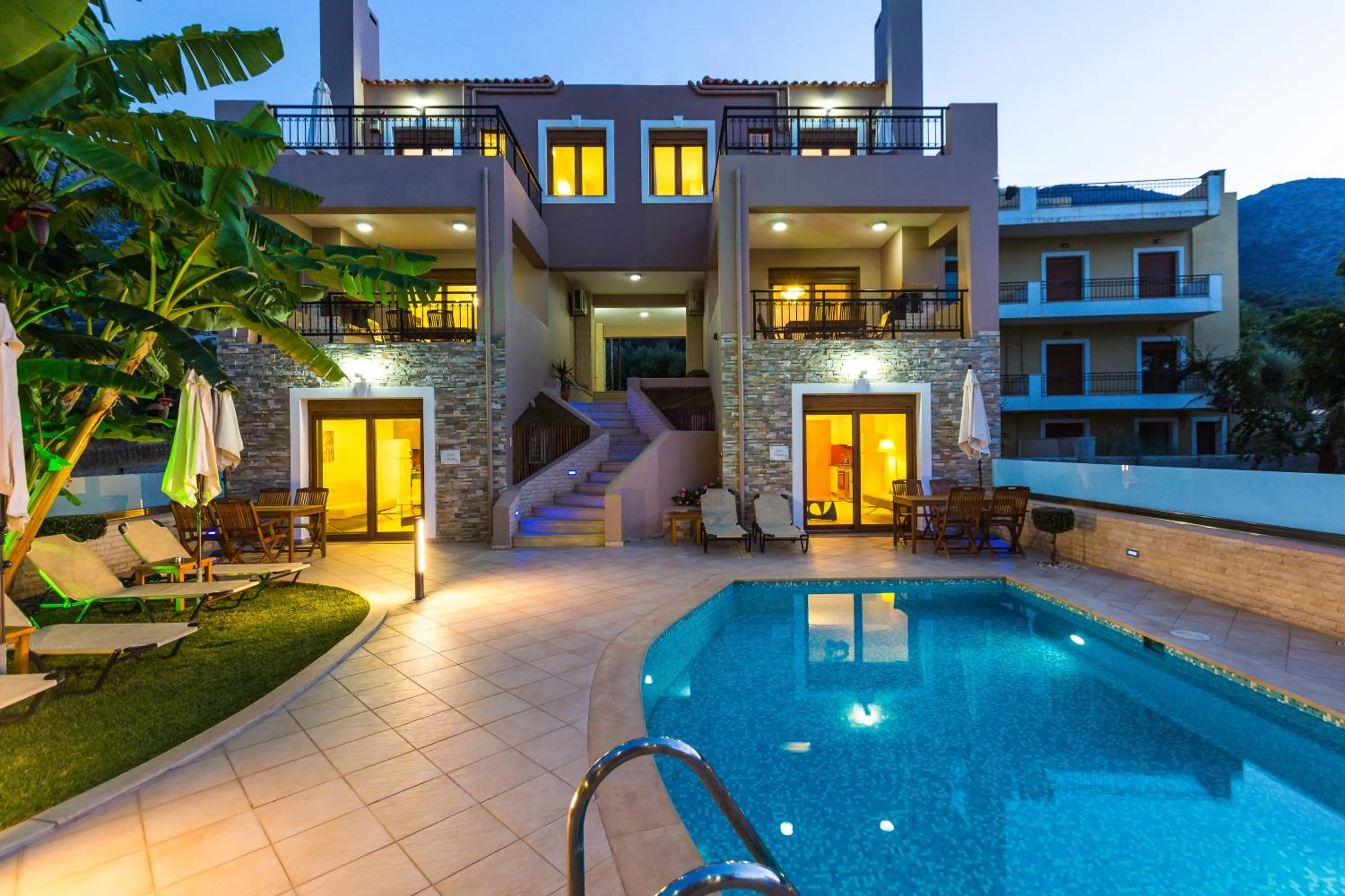 Property building in Pantheon Villas & Suites