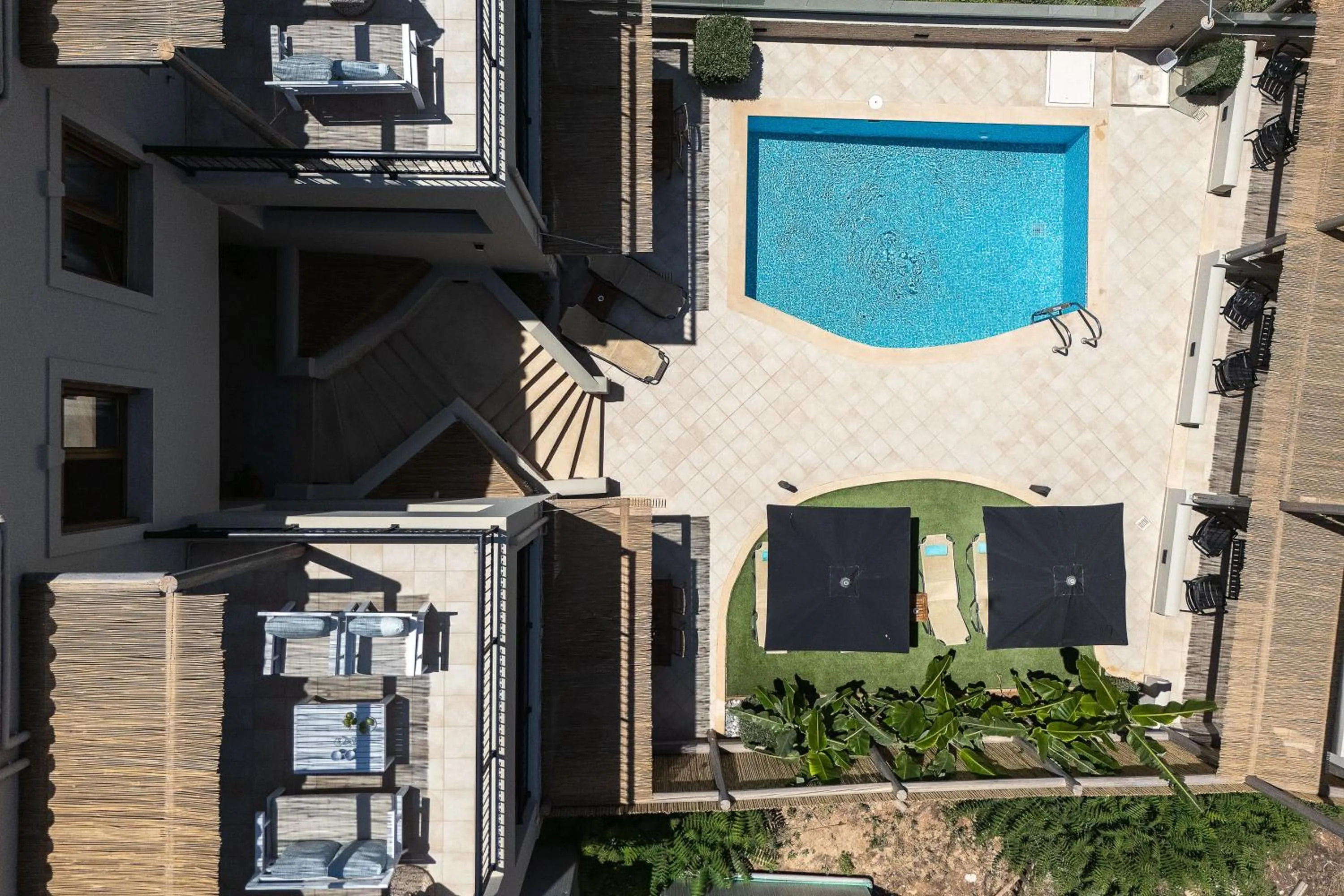 Bird's eye view in Pantheon Villas & Suites