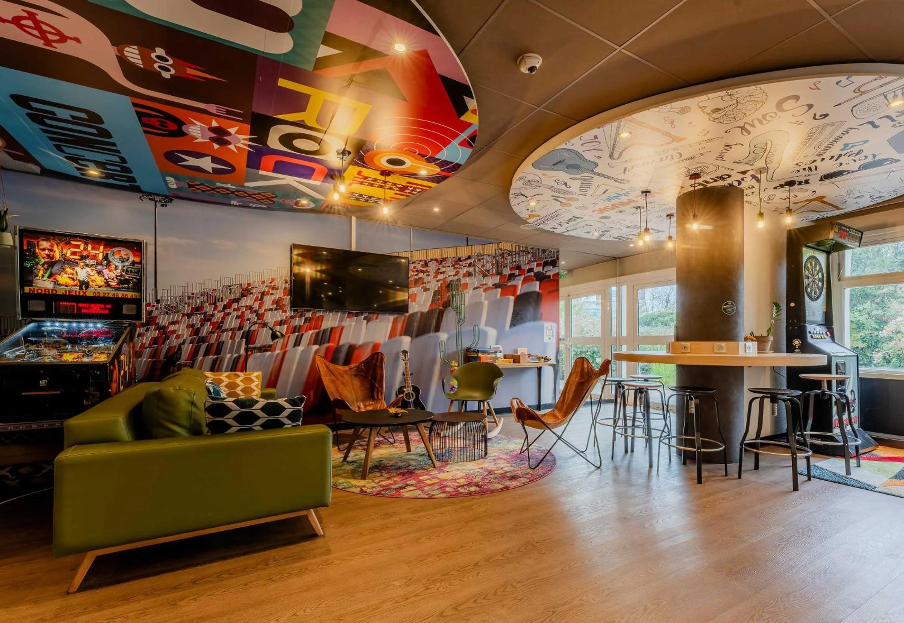 Seating area in B&B HOTEL Lille Villeneuve d'Ascq Grand Stade