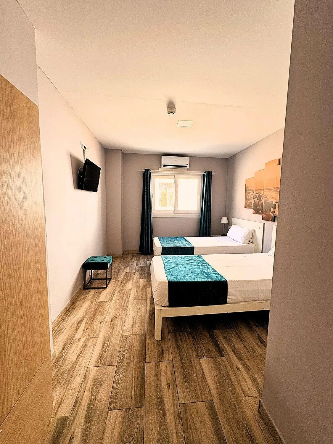 Bed in Q-Royal Skylounge