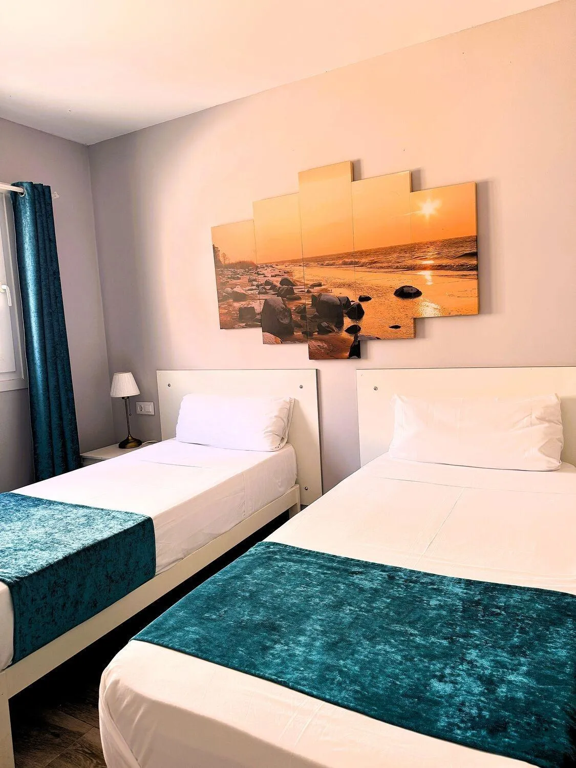 Bed in Q-Royal Skylounge