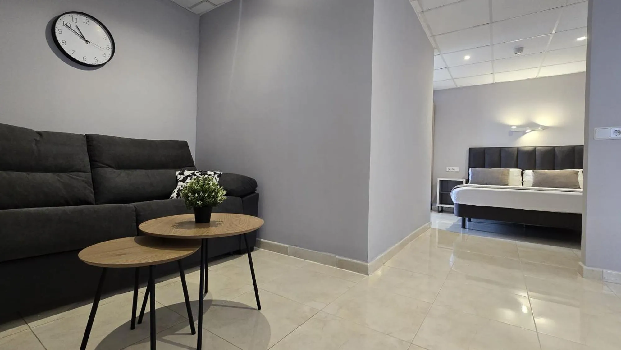 Bed in Q-Royal Skylounge