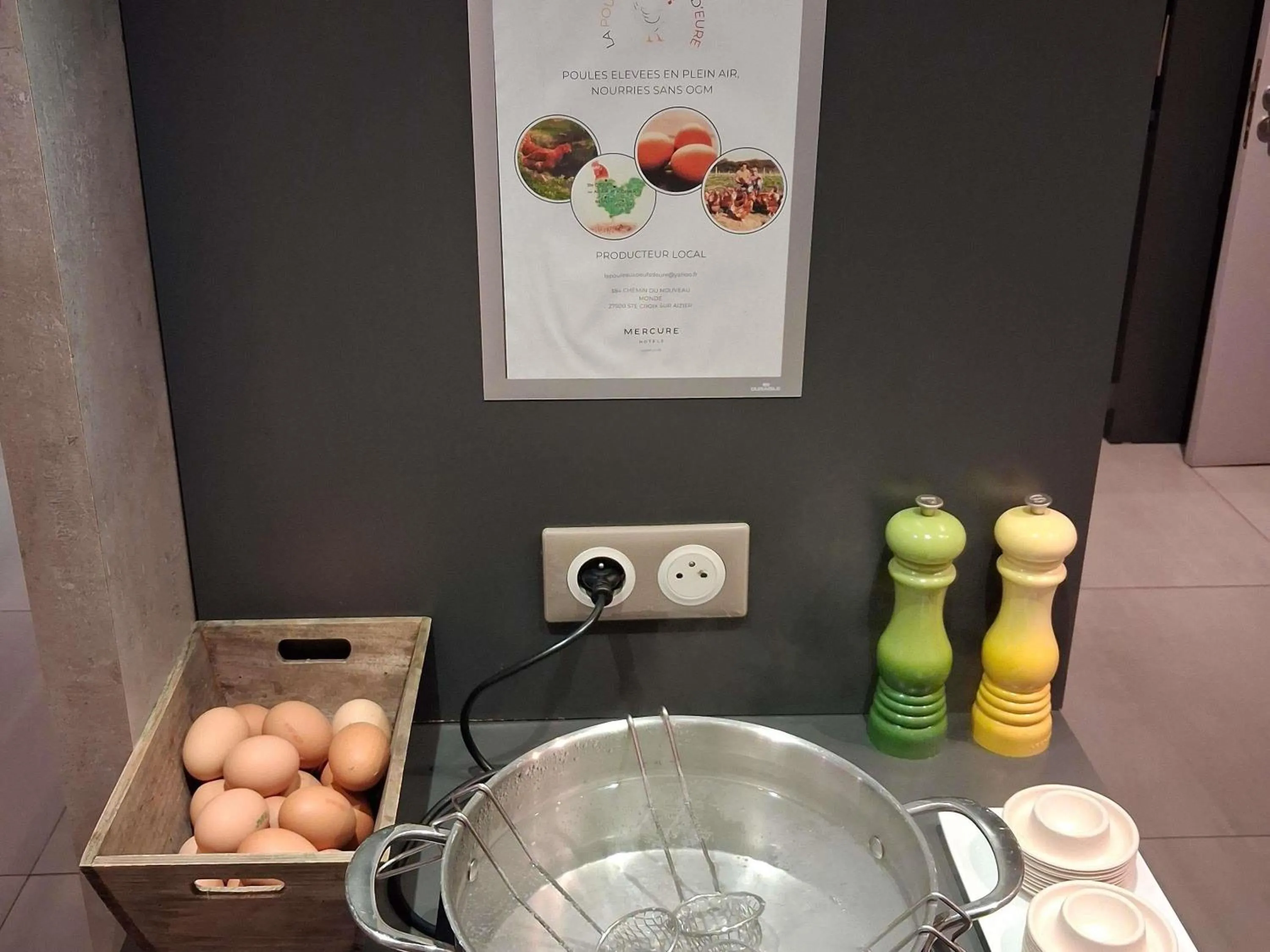 Breakfast in Mercure Honfleur