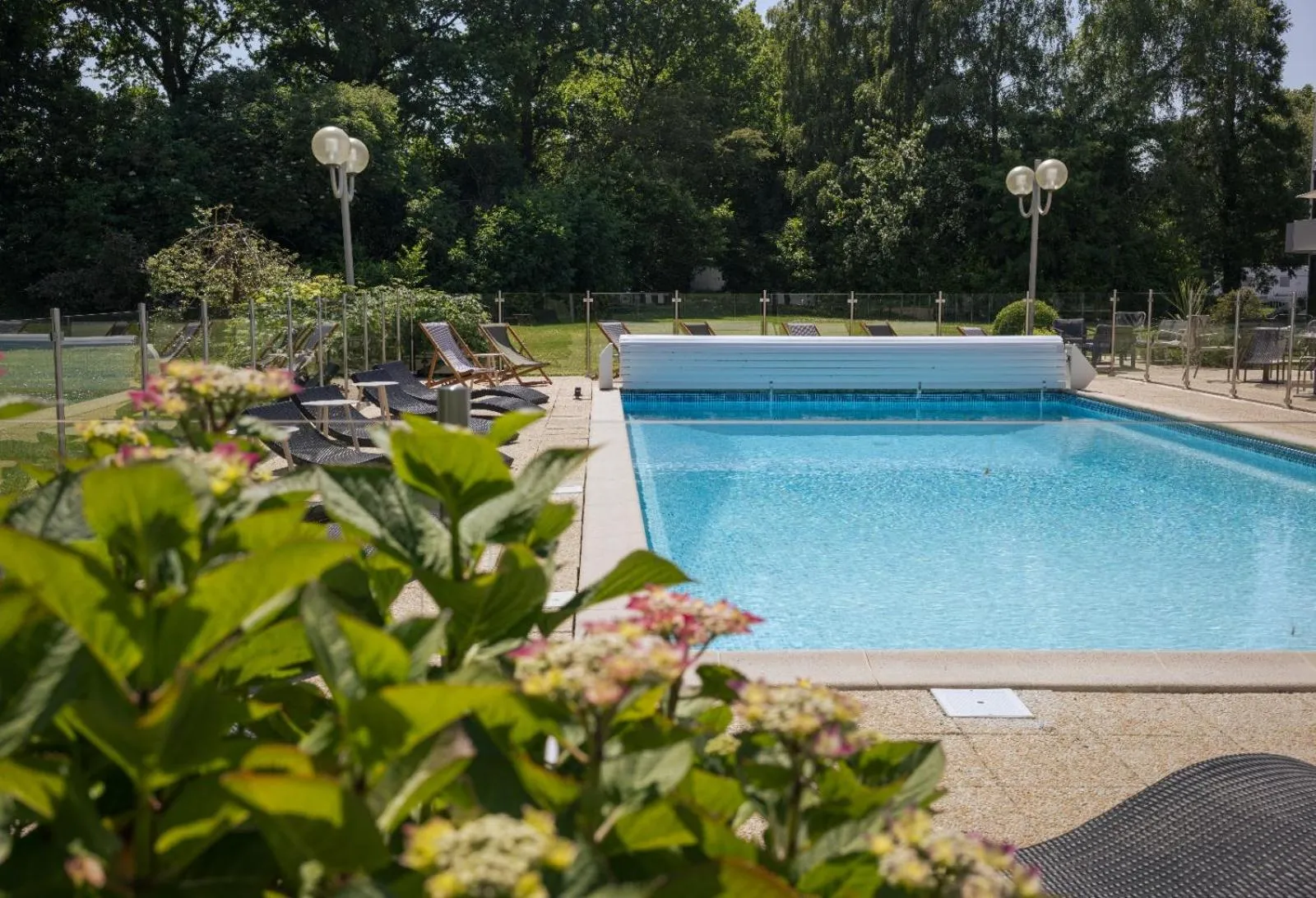 Garden in Novotel Bayeux