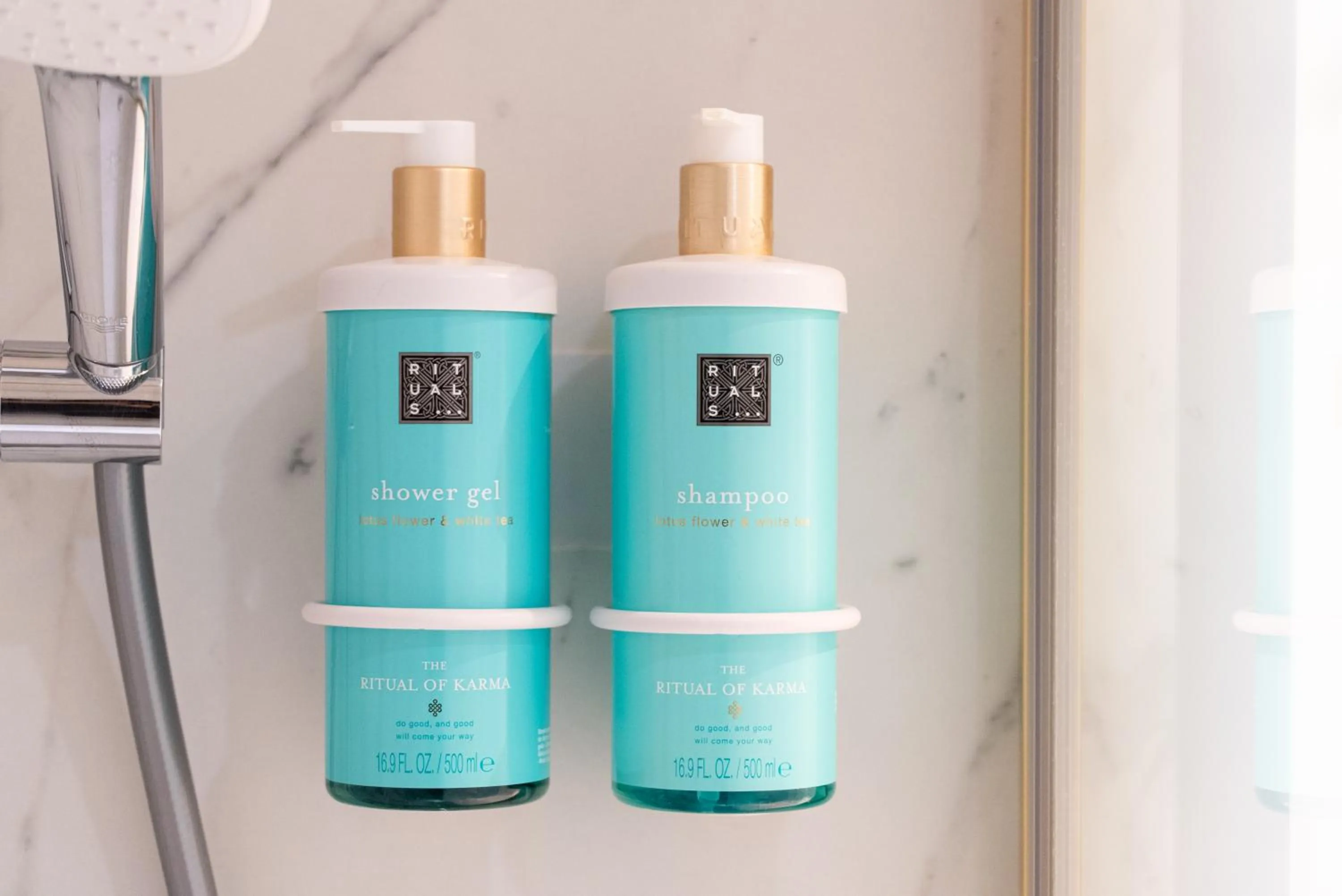 Shower in Novotel Bayeux