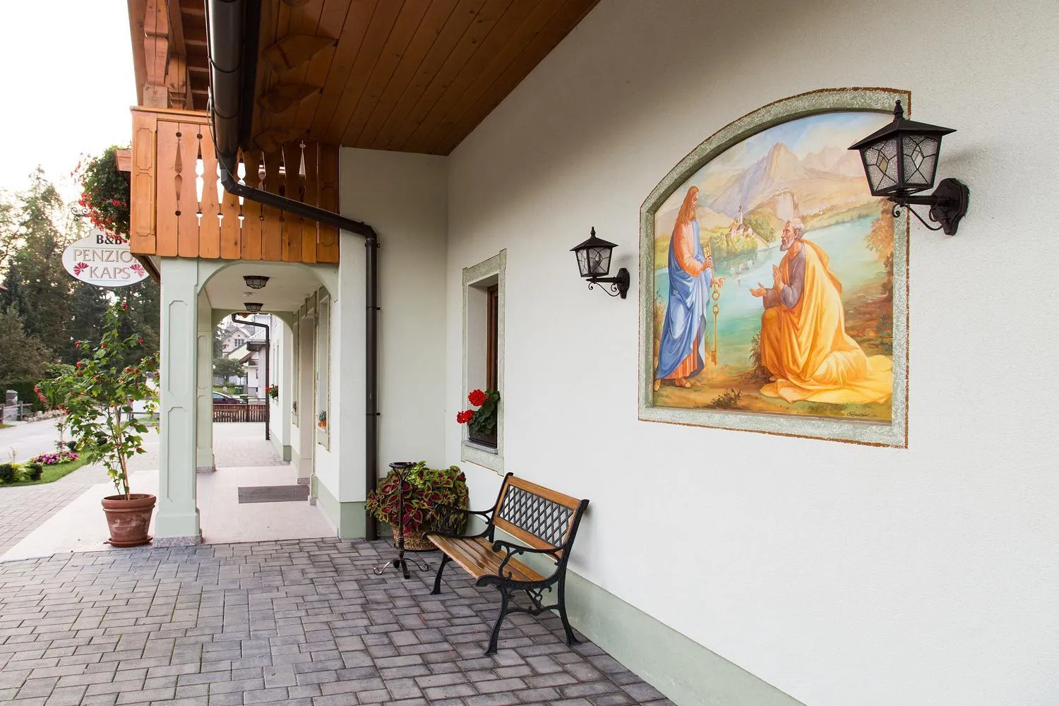 Facade/entrance in Penzion Kaps