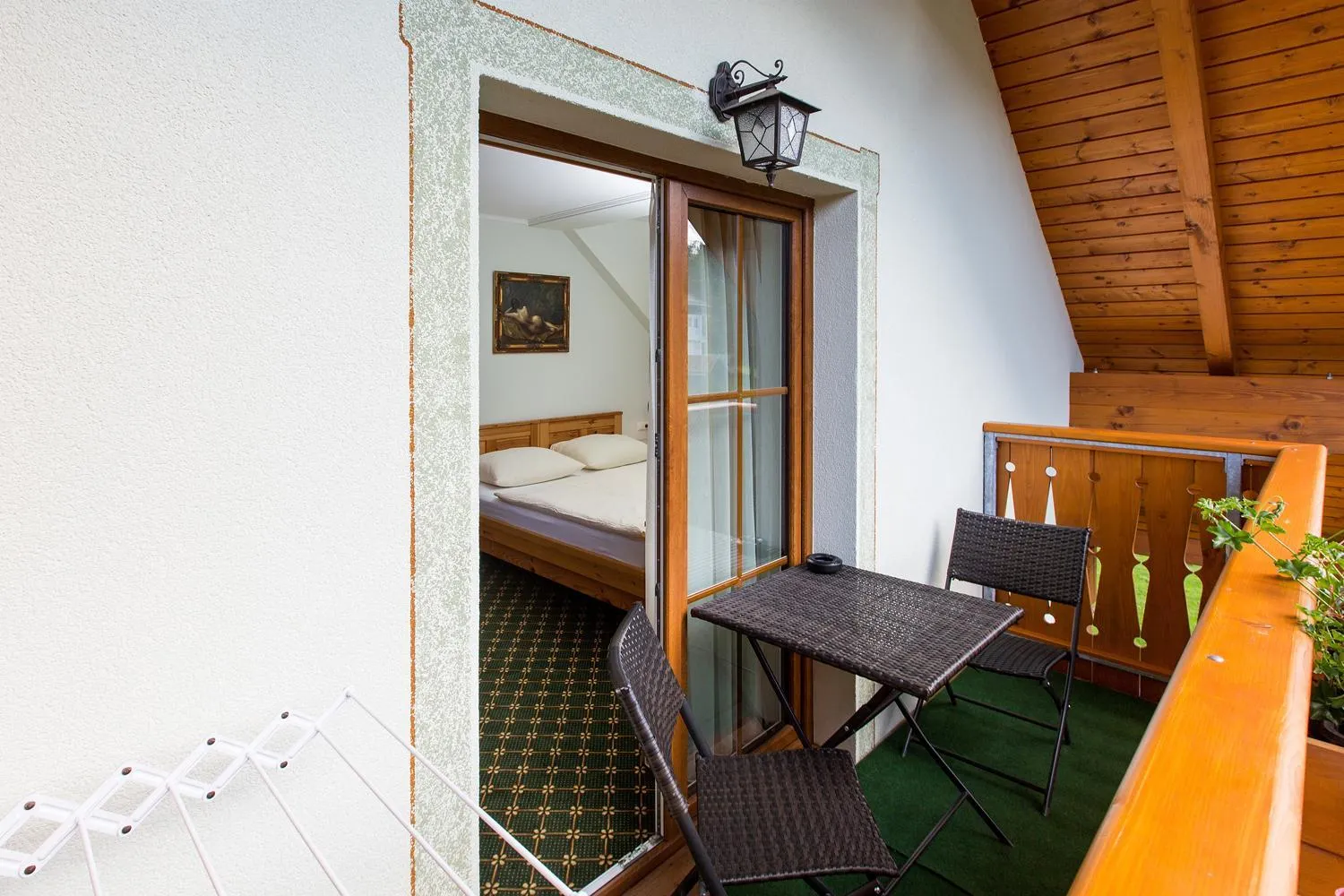 Balcony/Terrace in Penzion Kaps