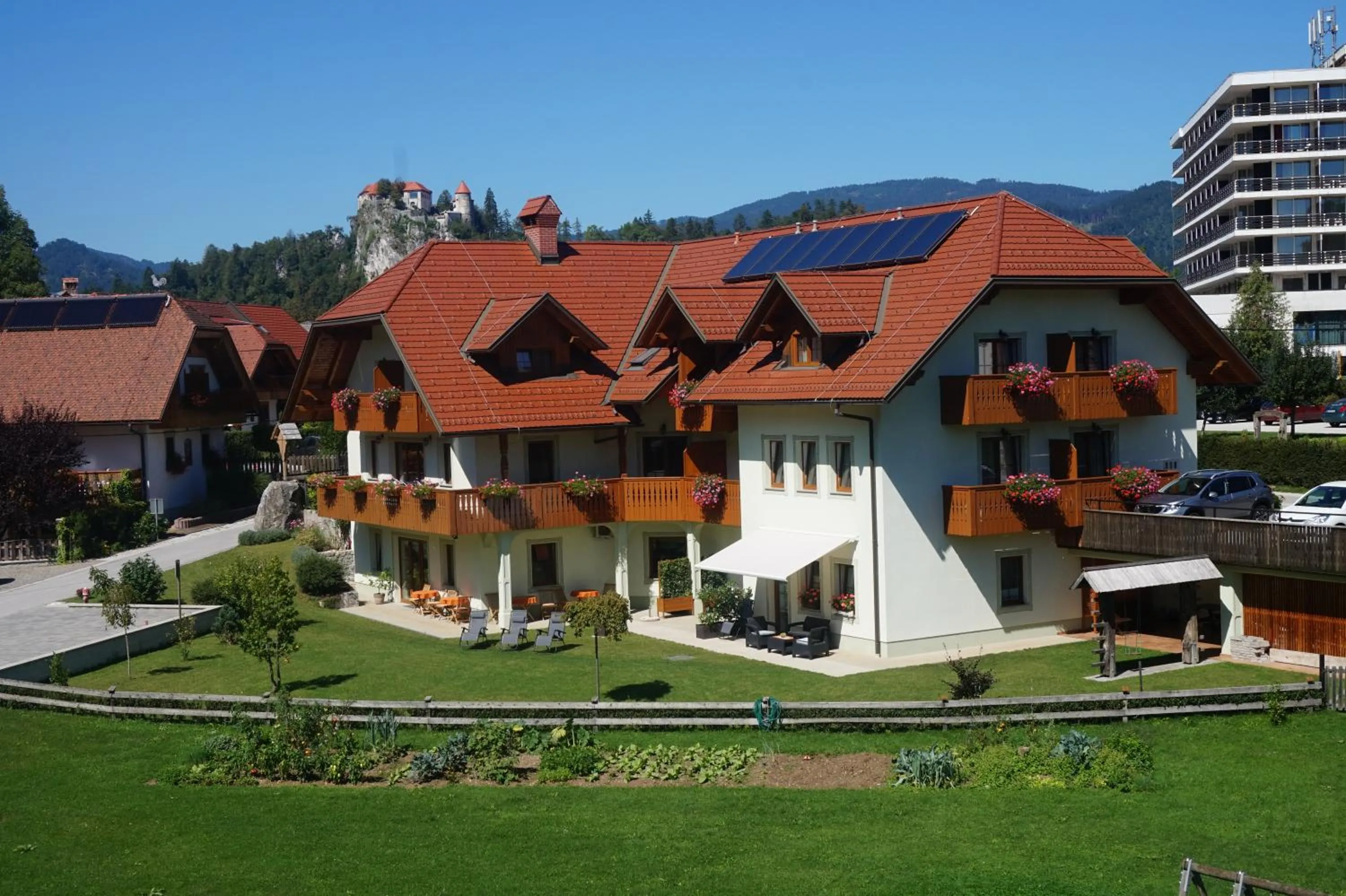 Property building in Penzion Kaps