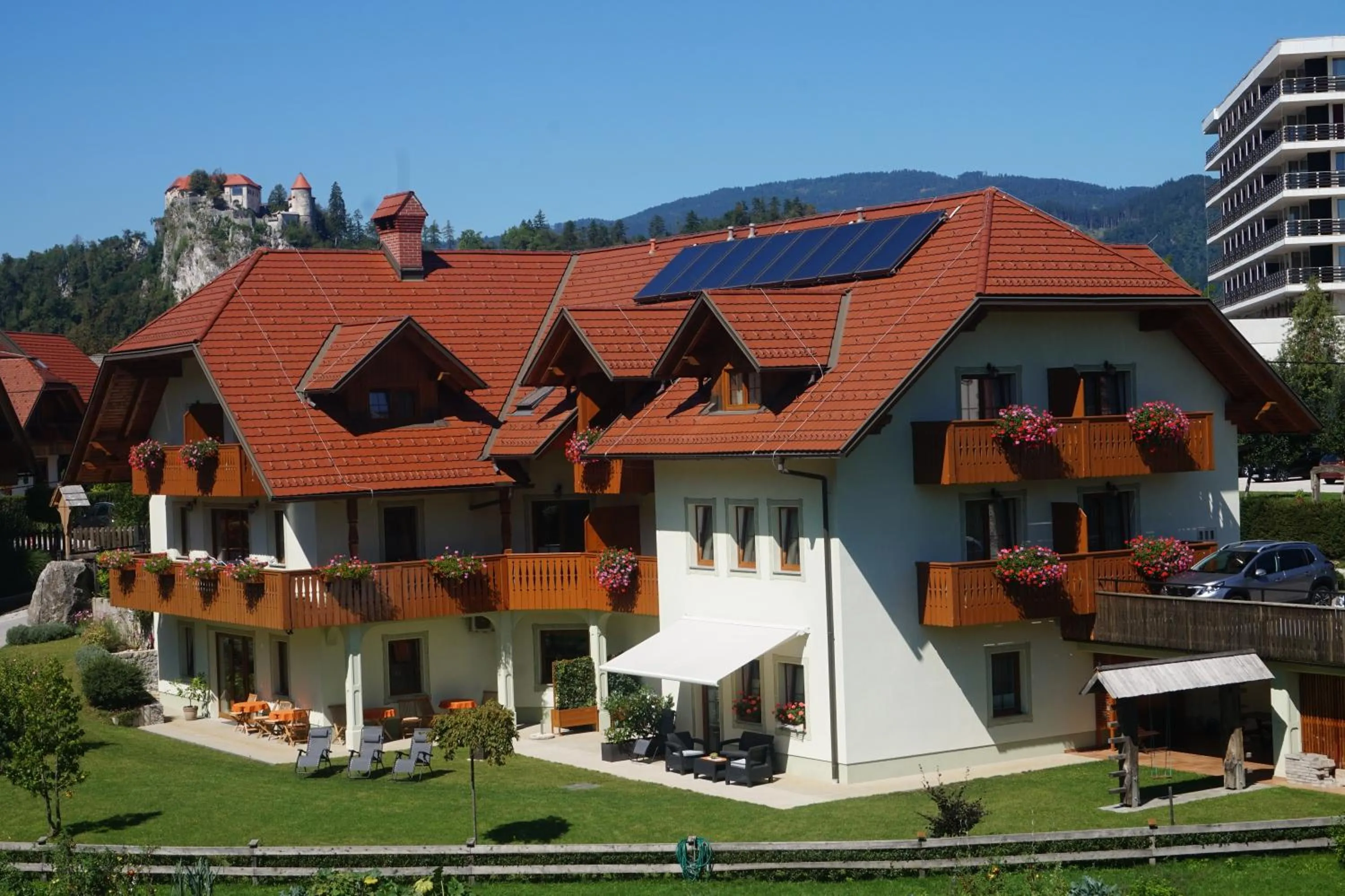 Property building in Penzion Kaps