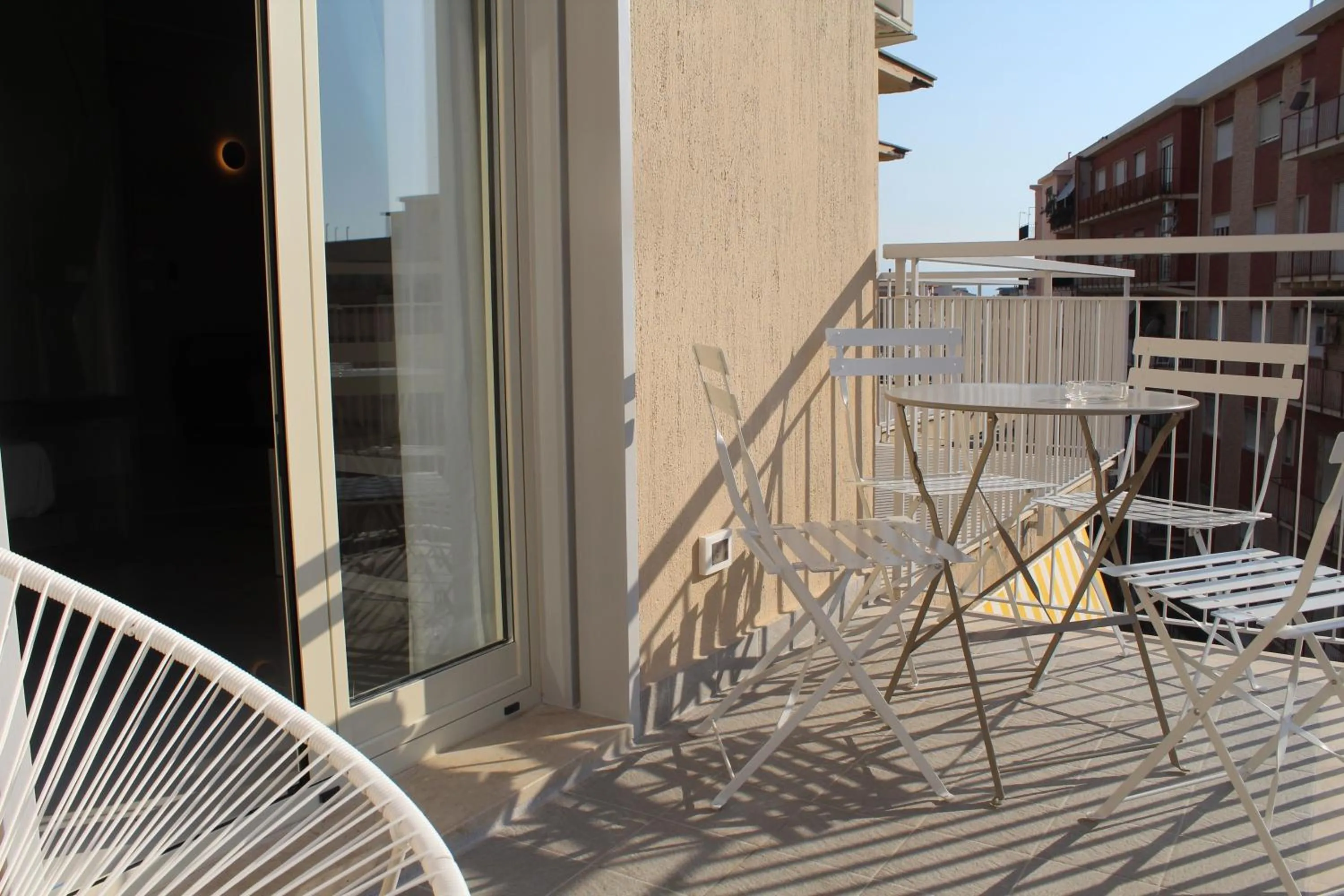 Balcony/Terrace in Milazzo Aeolian Sea Port B&B