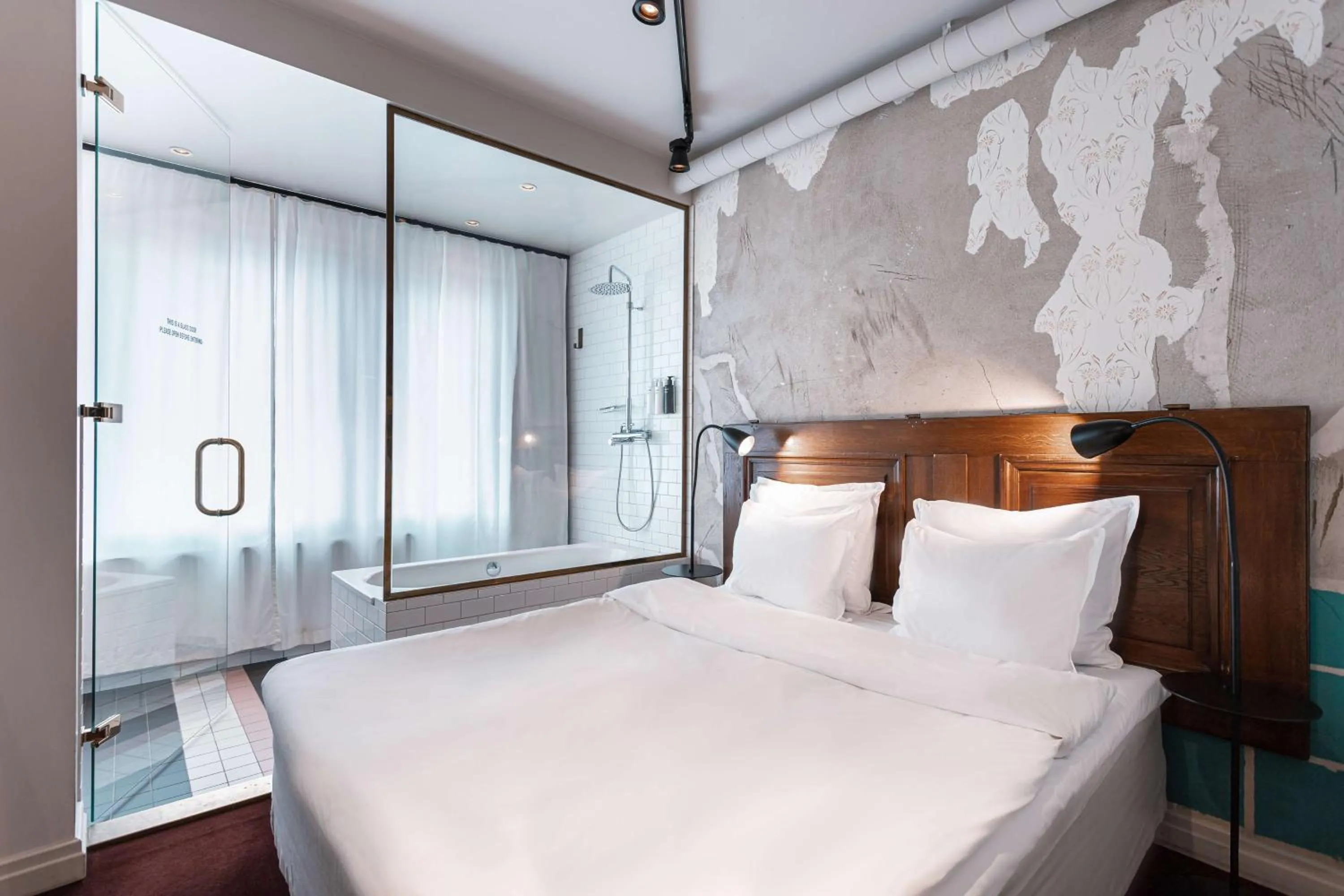 Bedroom, Bed in STORY HOTEL STOCKHOLM STUREPLAN, in JdV by Hyatt