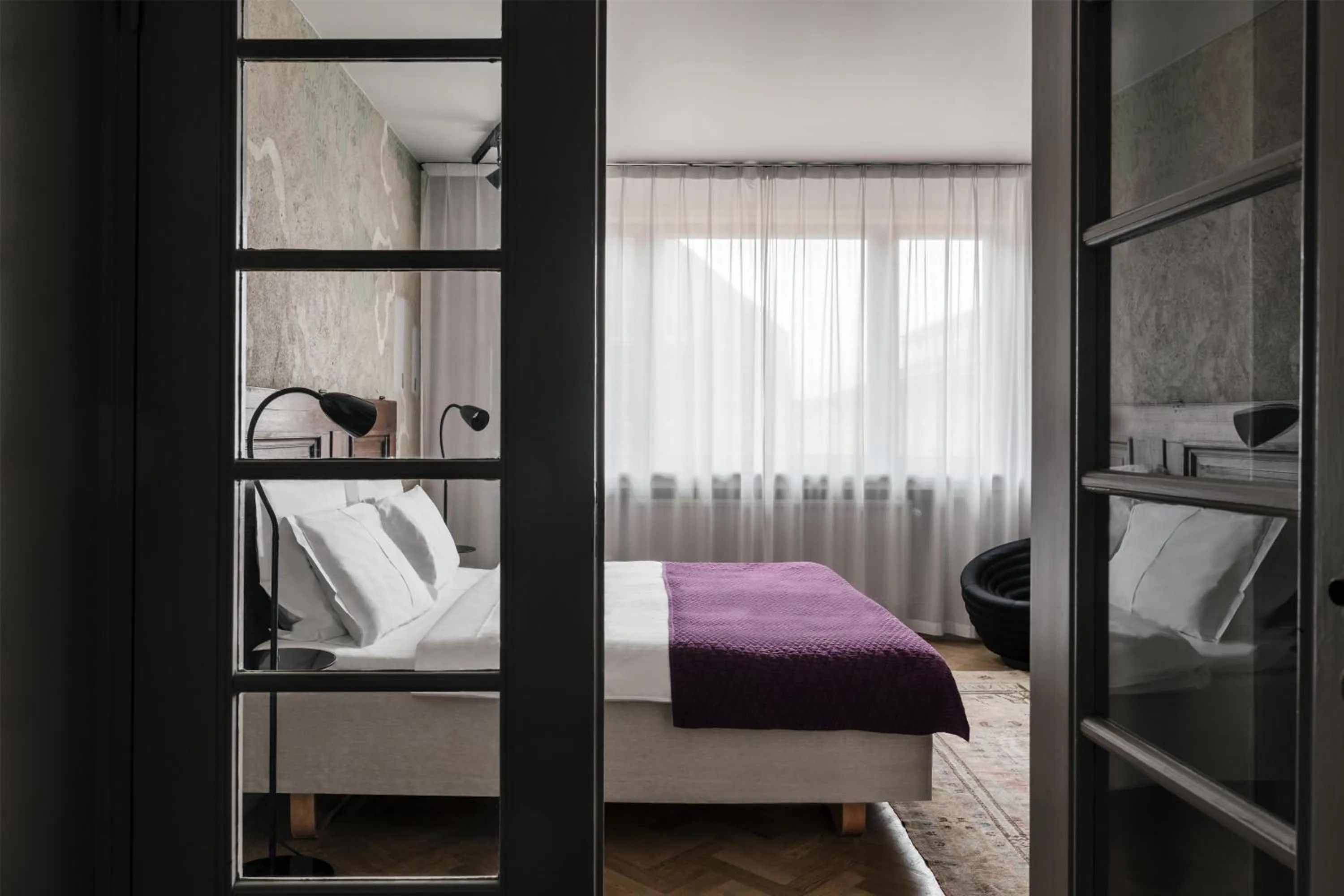 Bedroom, Bed in STORY HOTEL STOCKHOLM STUREPLAN, in JdV by Hyatt