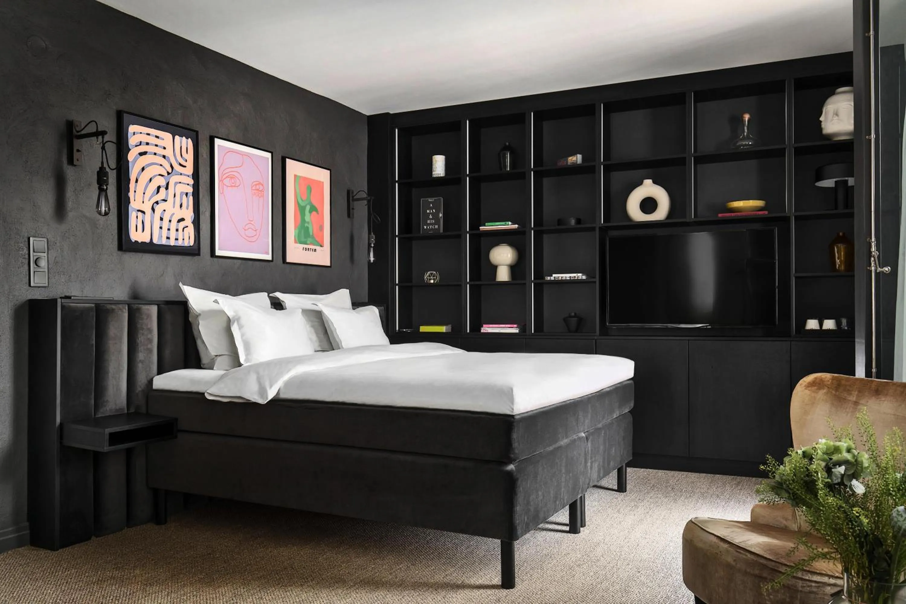 Bedroom, Bed in STORY HOTEL STOCKHOLM STUREPLAN, in JdV by Hyatt