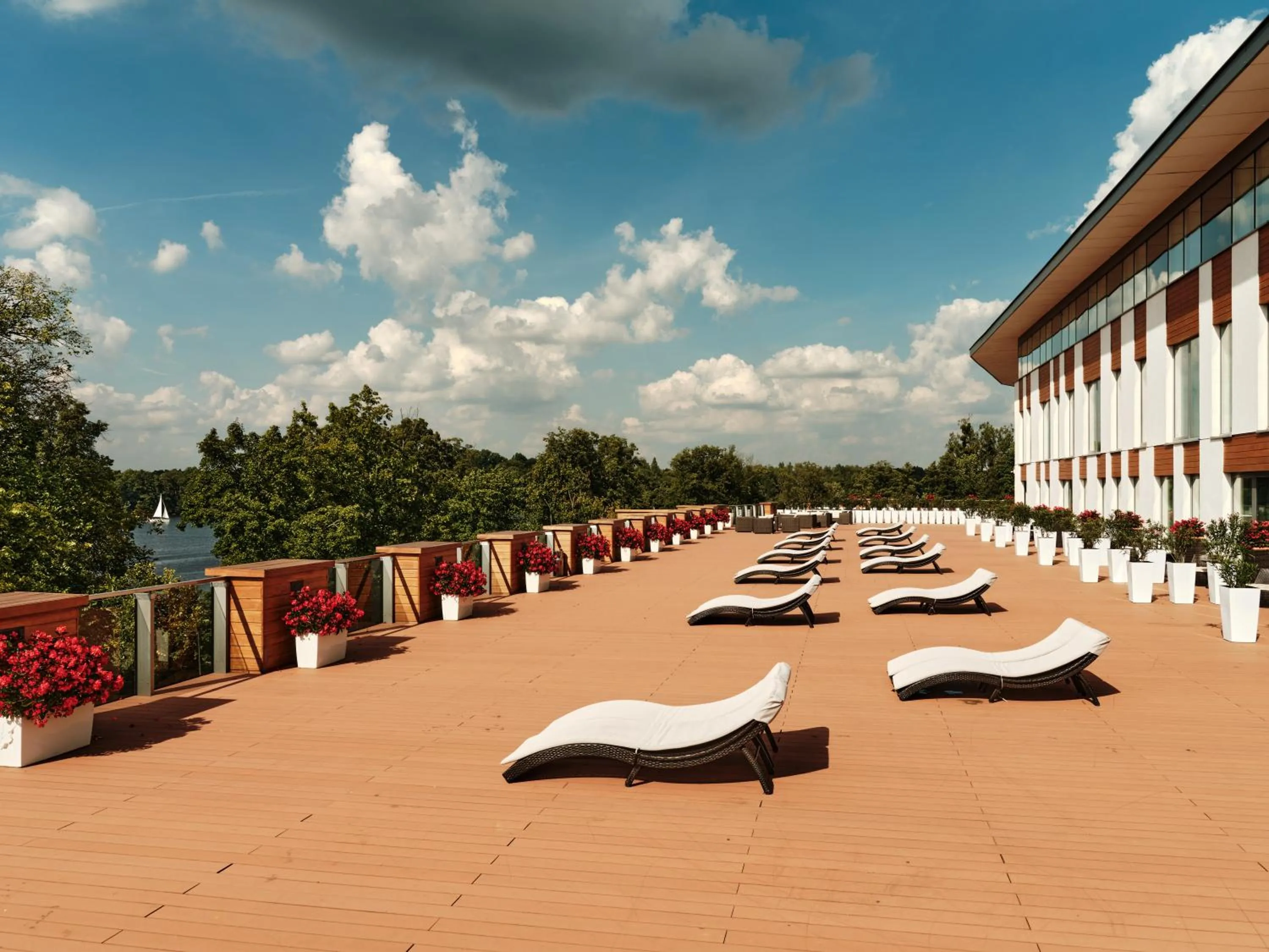 Balcony/Terrace in GrandHotel Tiffi