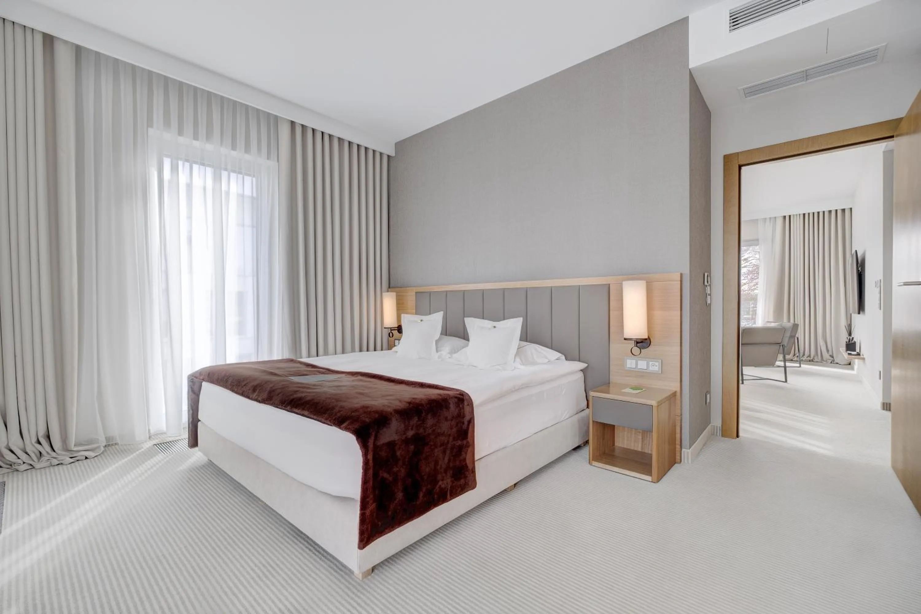 Bed in GrandHotel Tiffi