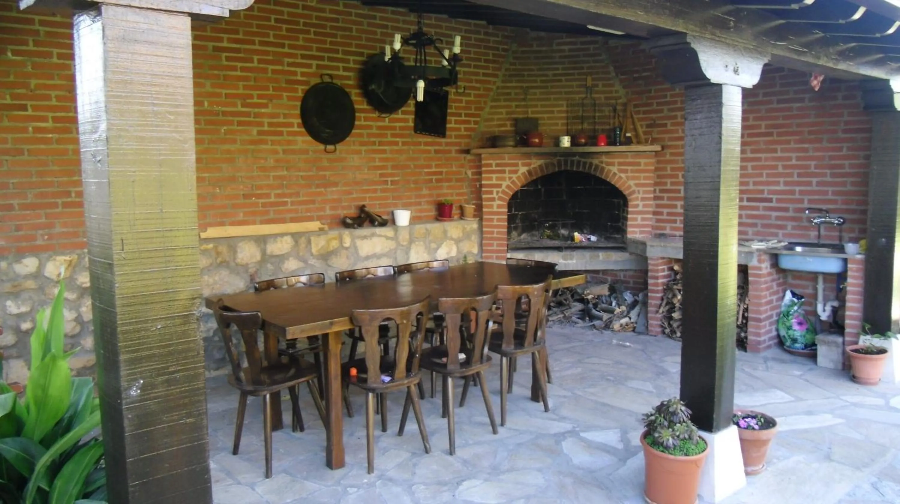 BBQ facilities in Posada Herrán