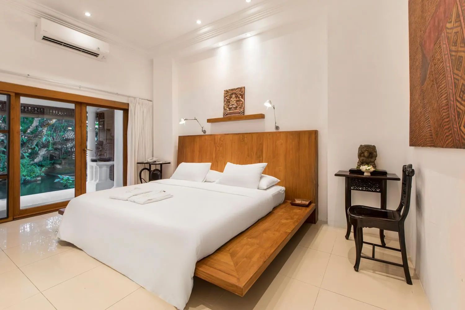 Bed in Villa Wantilan Putih