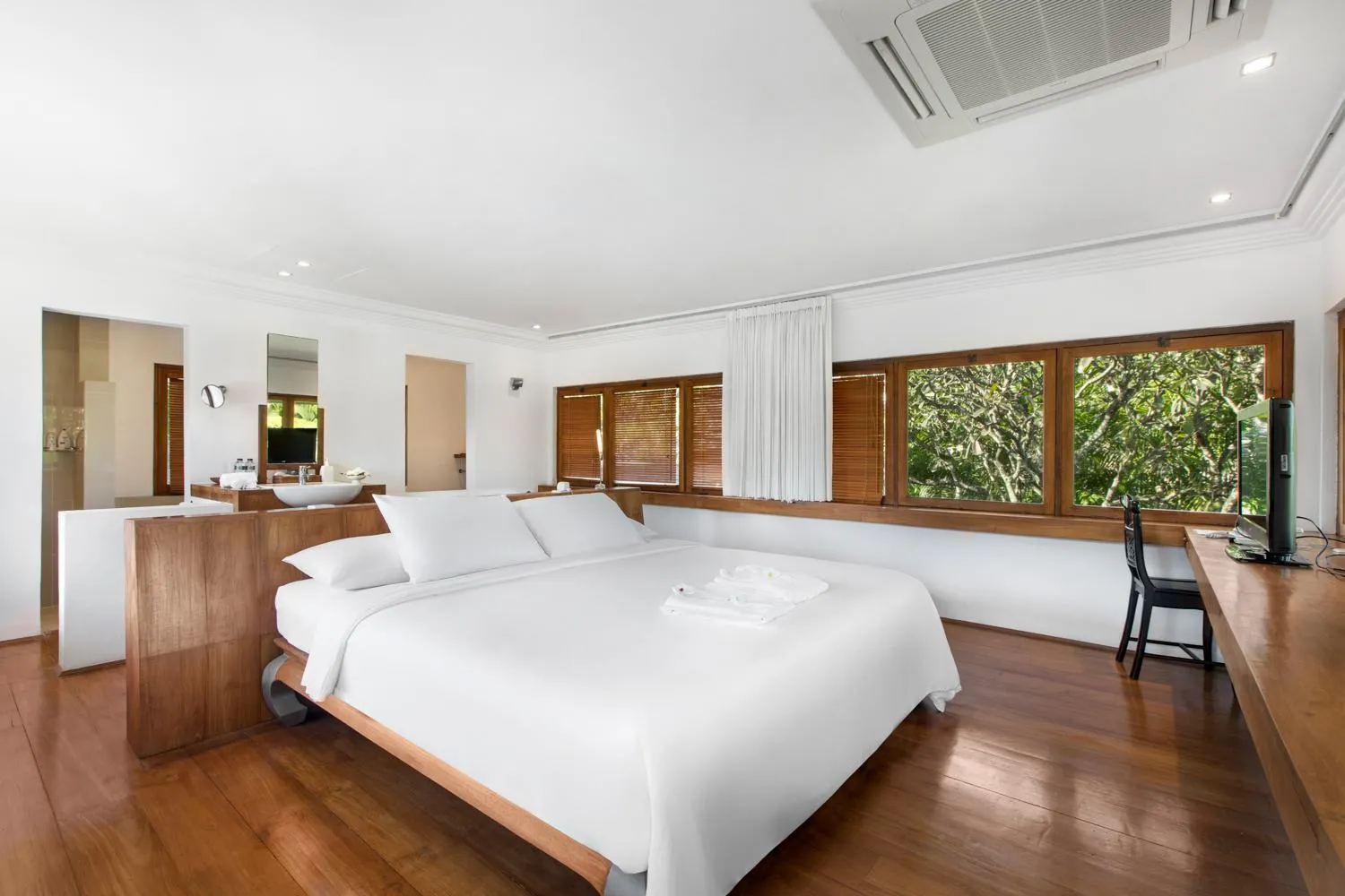 Bed in Villa Wantilan Putih