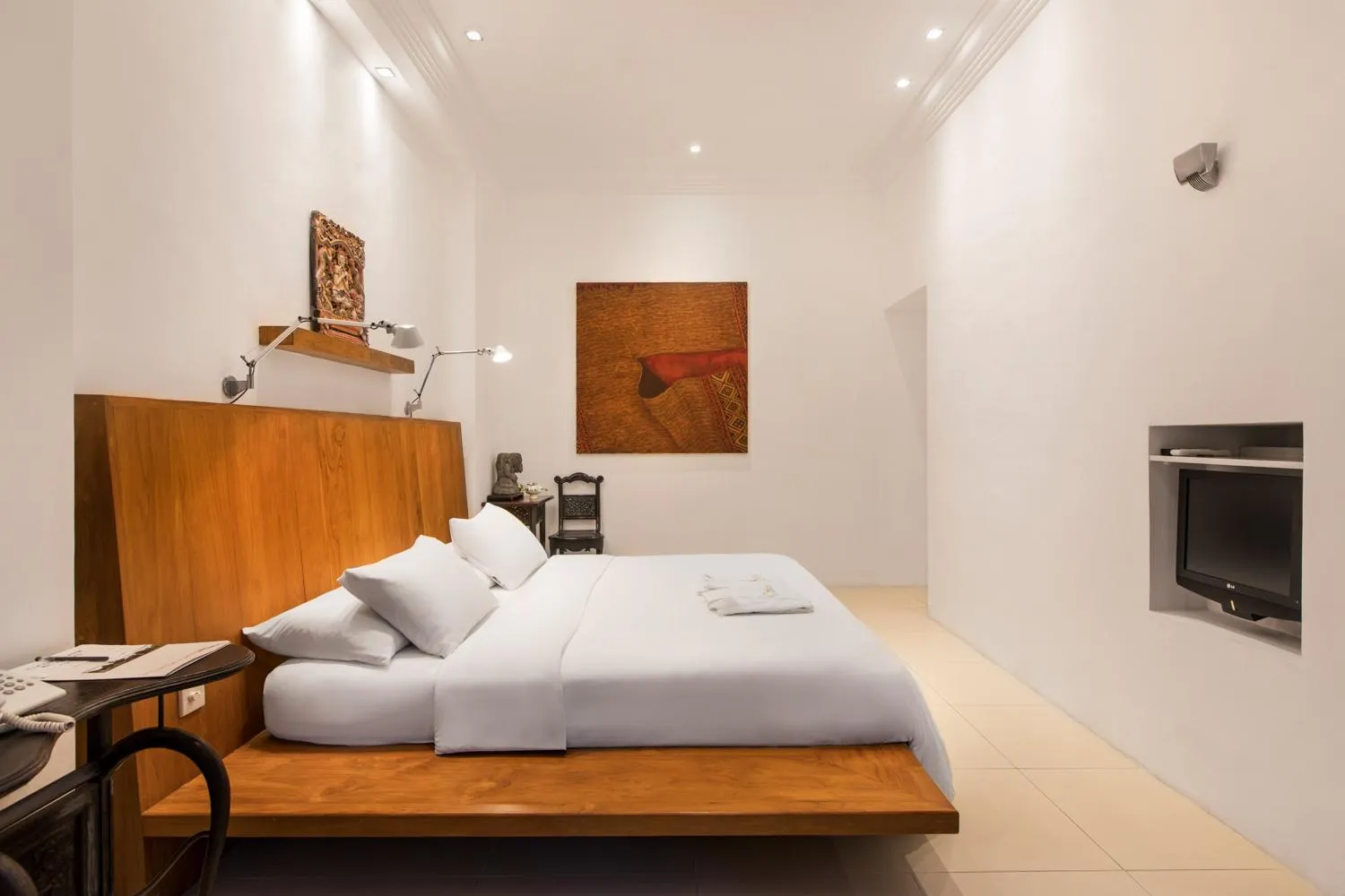 Bed in Villa Wantilan Putih