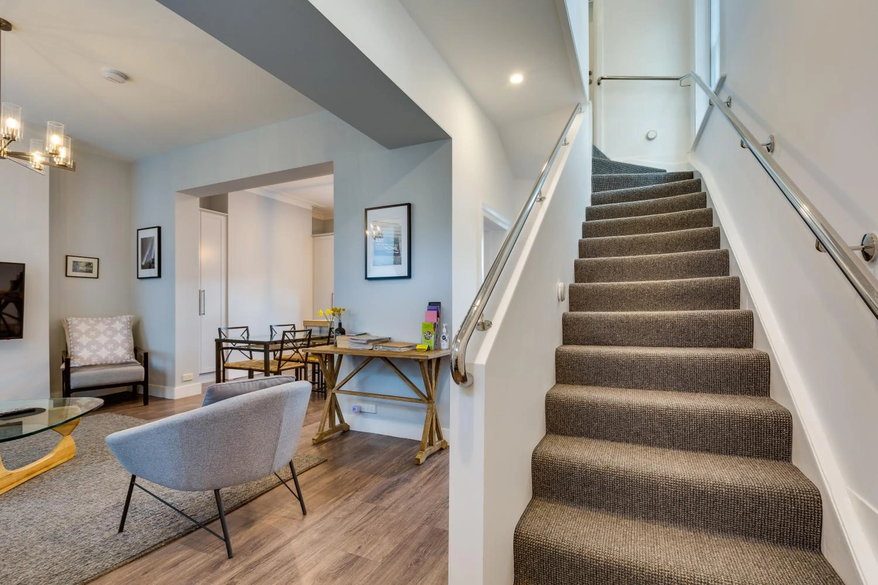 Living room in City Retreat Hobart