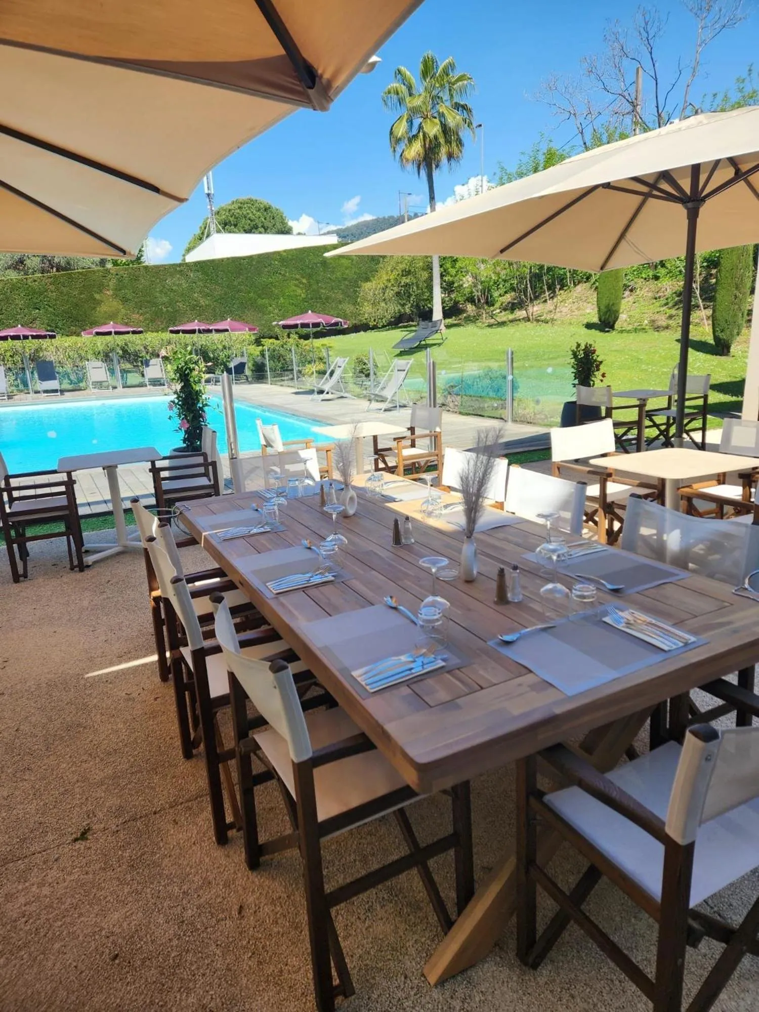 Balcony/Terrace in Best Western PLUS Elixir Grasse