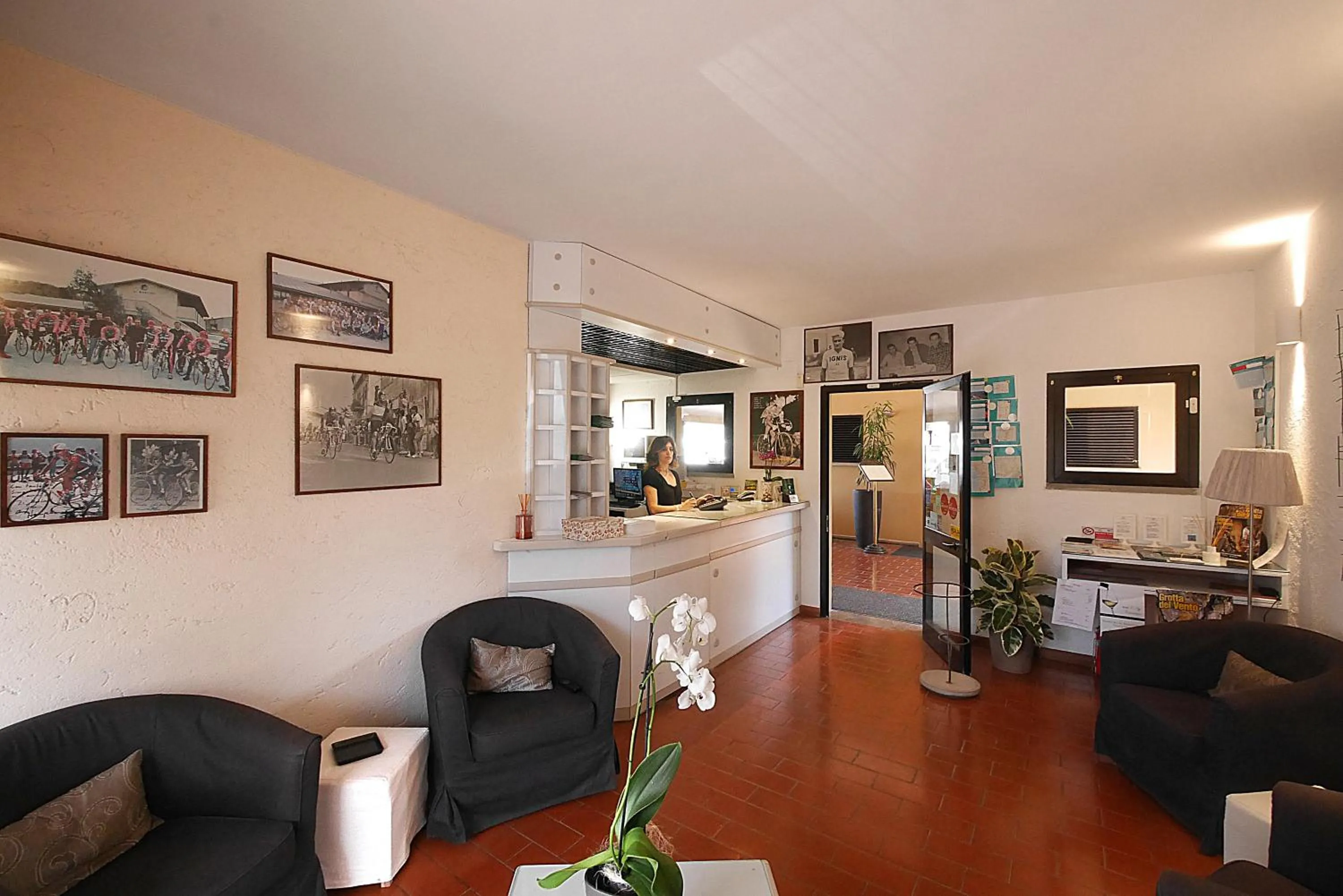 Lobby or reception in Hotel Zì Martino