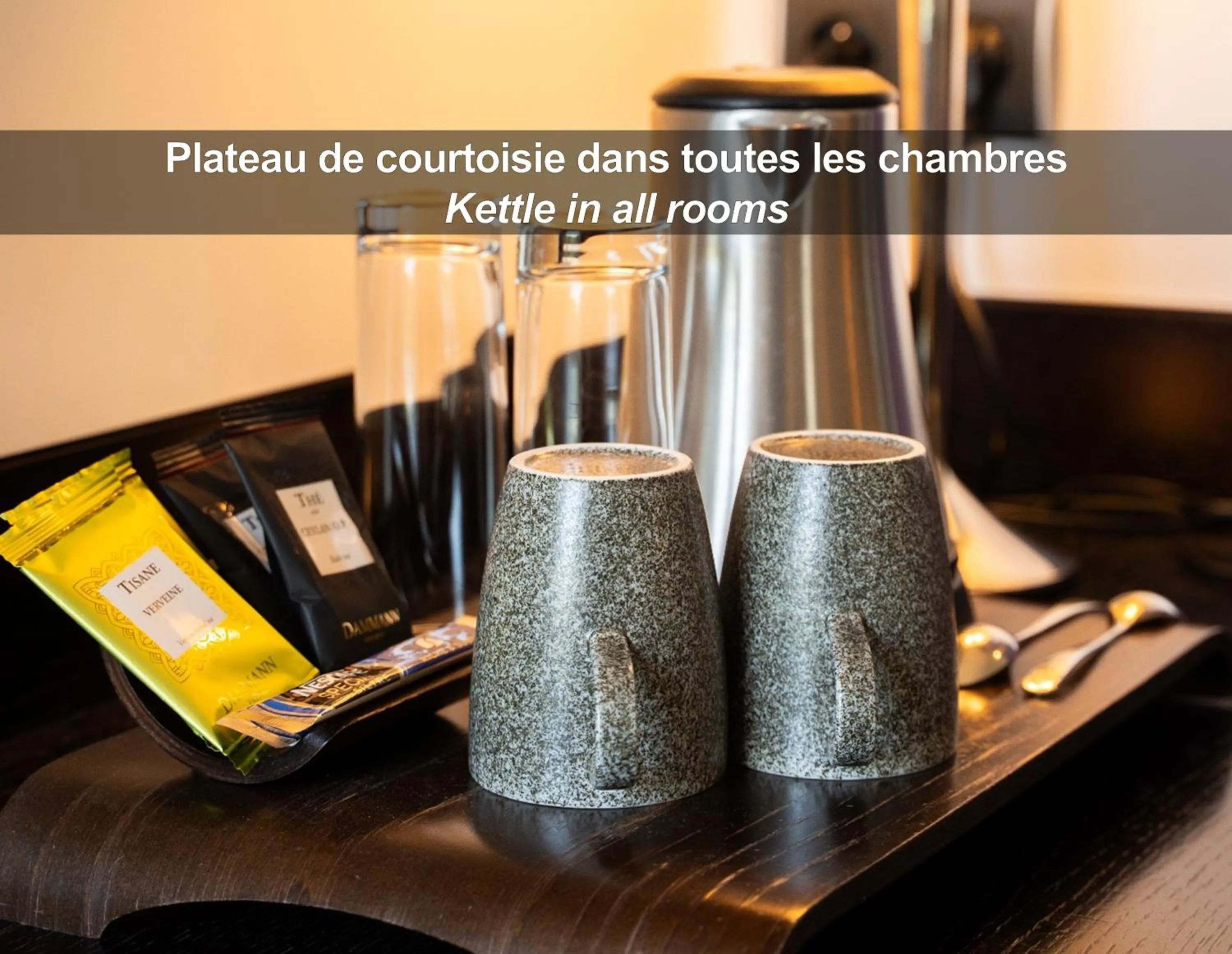 Coffee/tea facilities in La Ferme de Bourran