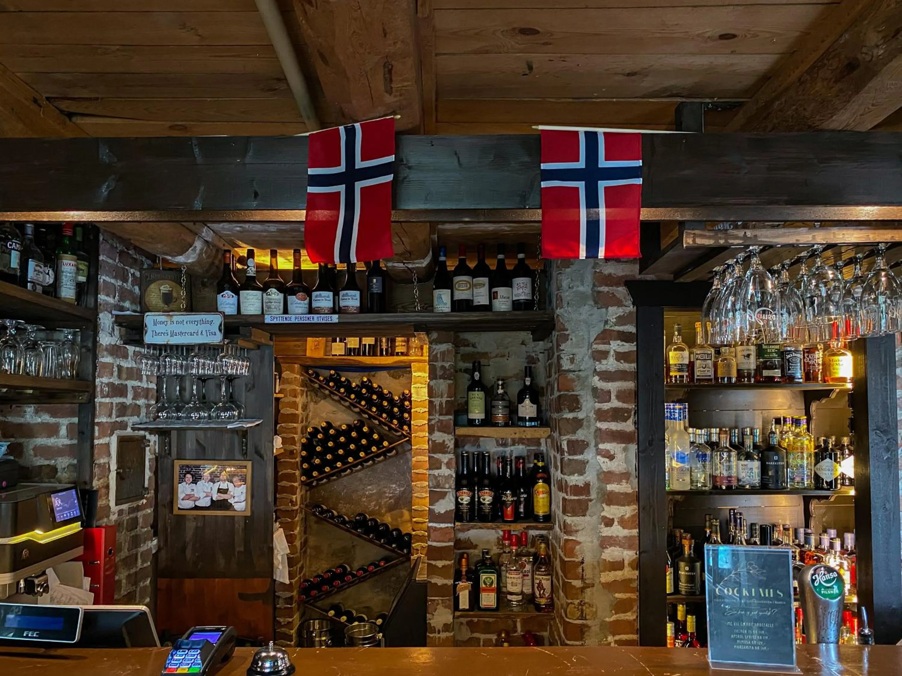 Lobby or reception in Haaheim Gaard