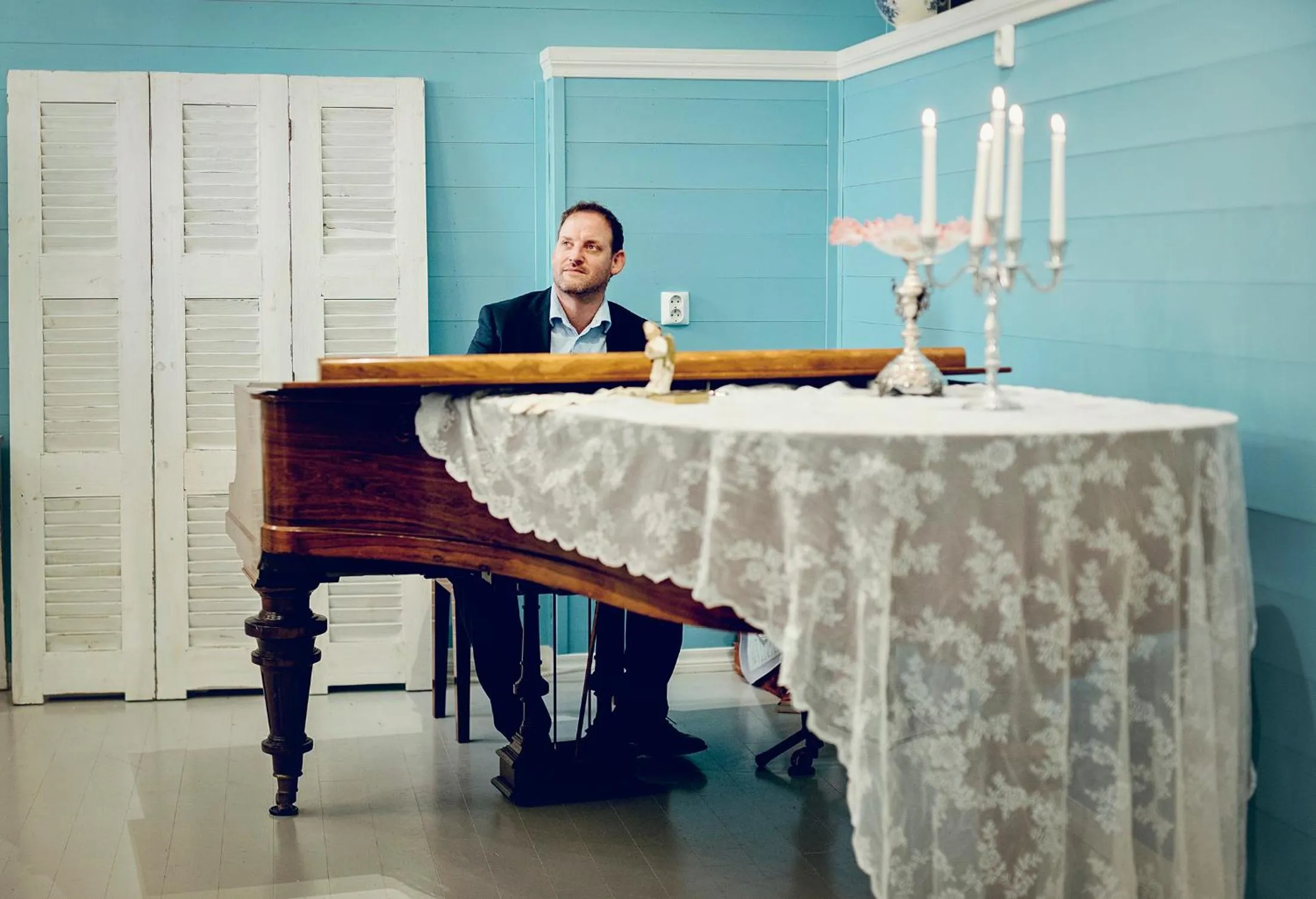 Evening entertainment in Haaheim Gaard