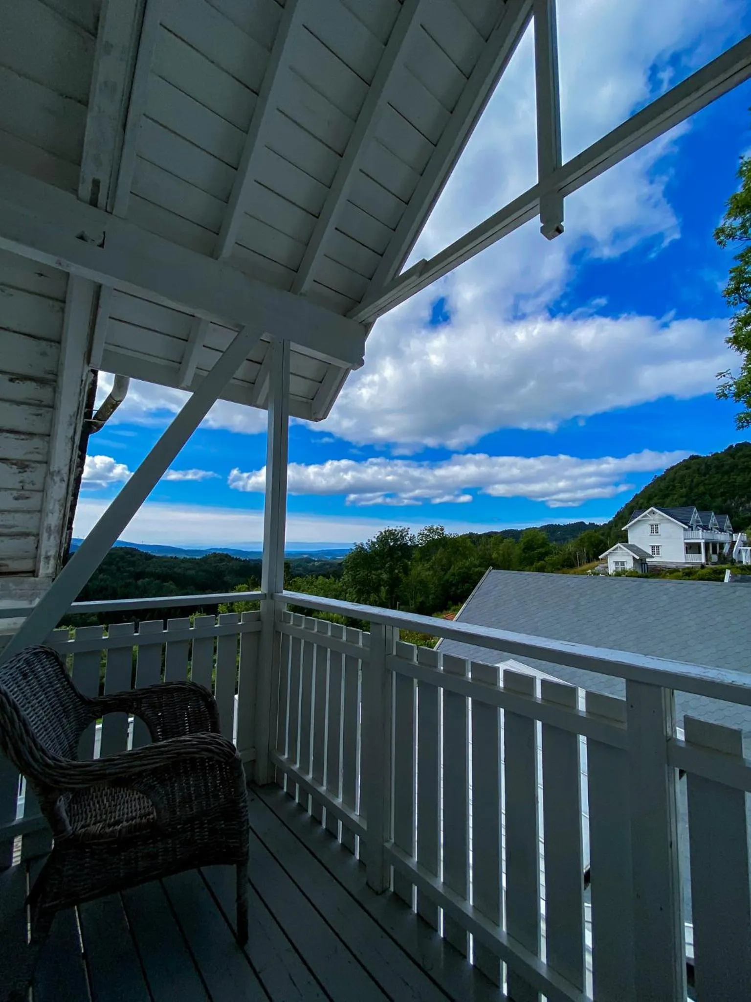 Natural landscape in Haaheim Gaard