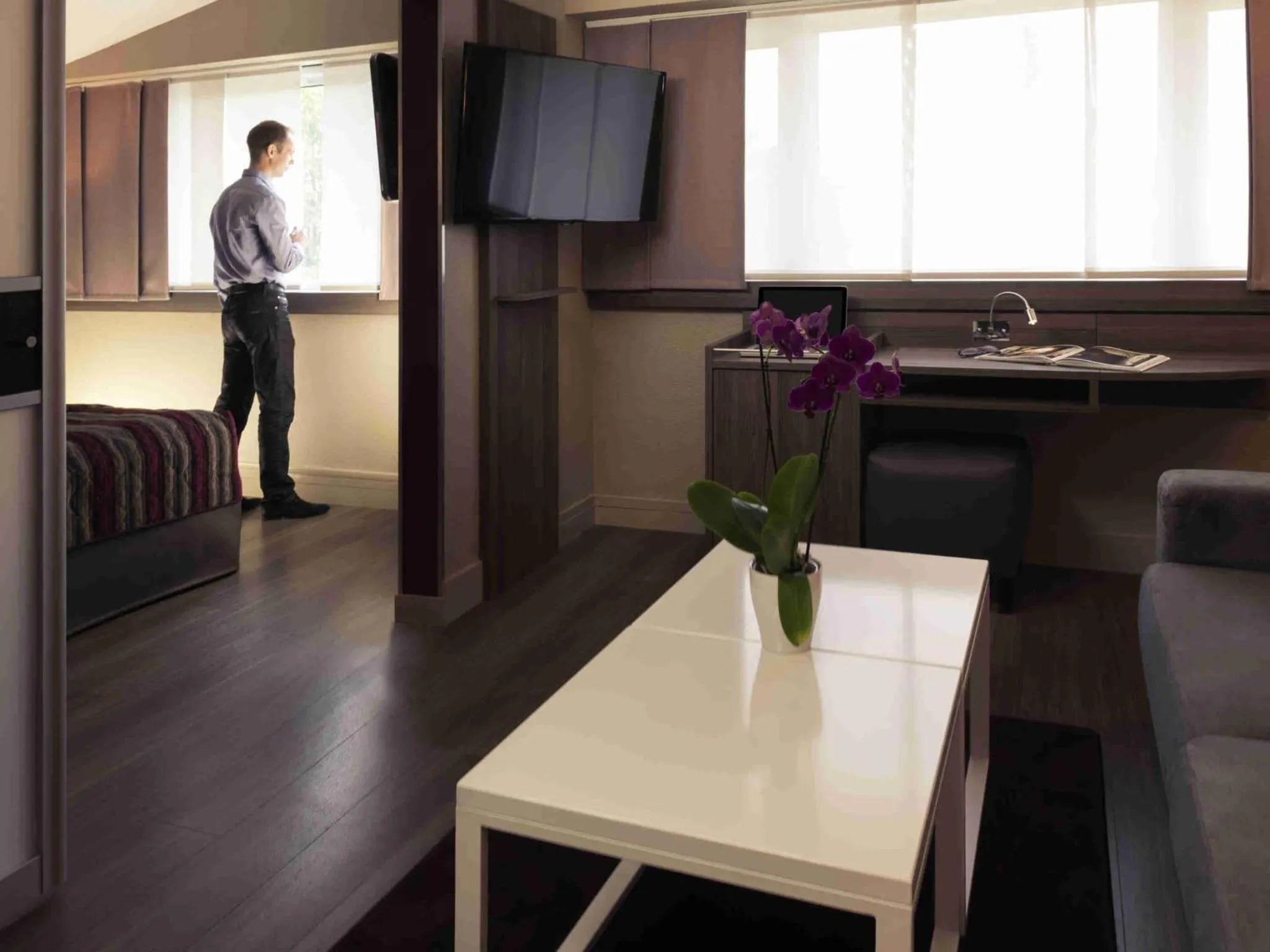 Bedroom in Mercure Beaune Centre