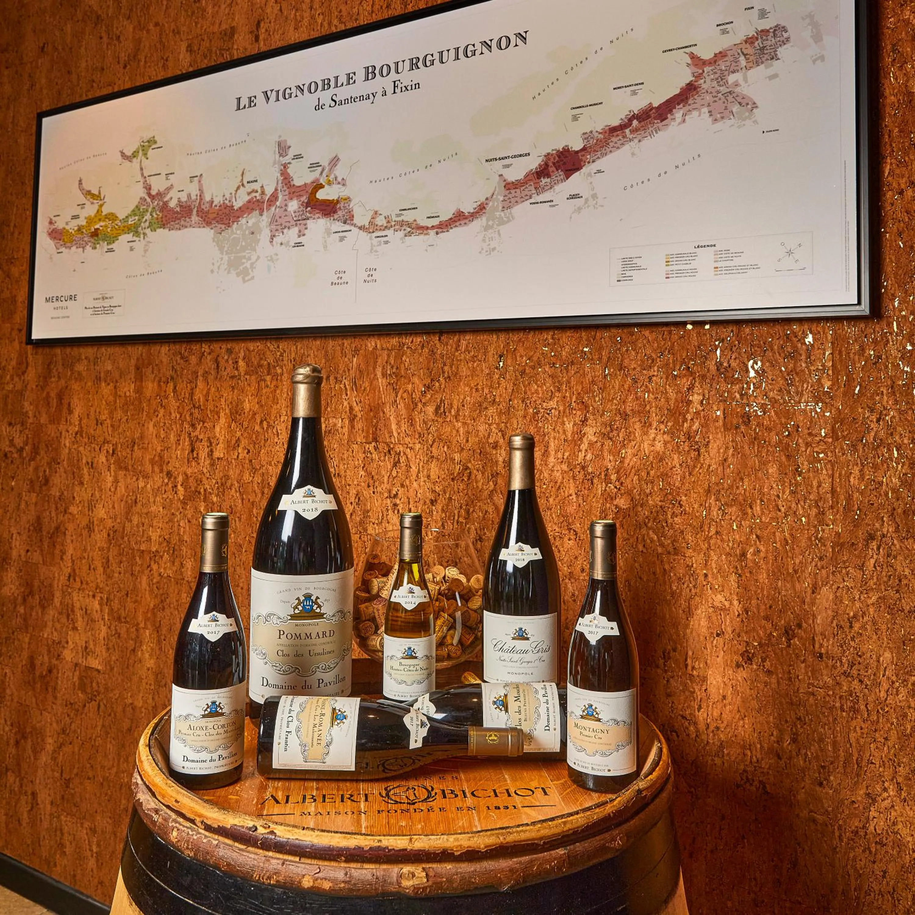 Alcoholic drinks in Mercure Beaune Centre