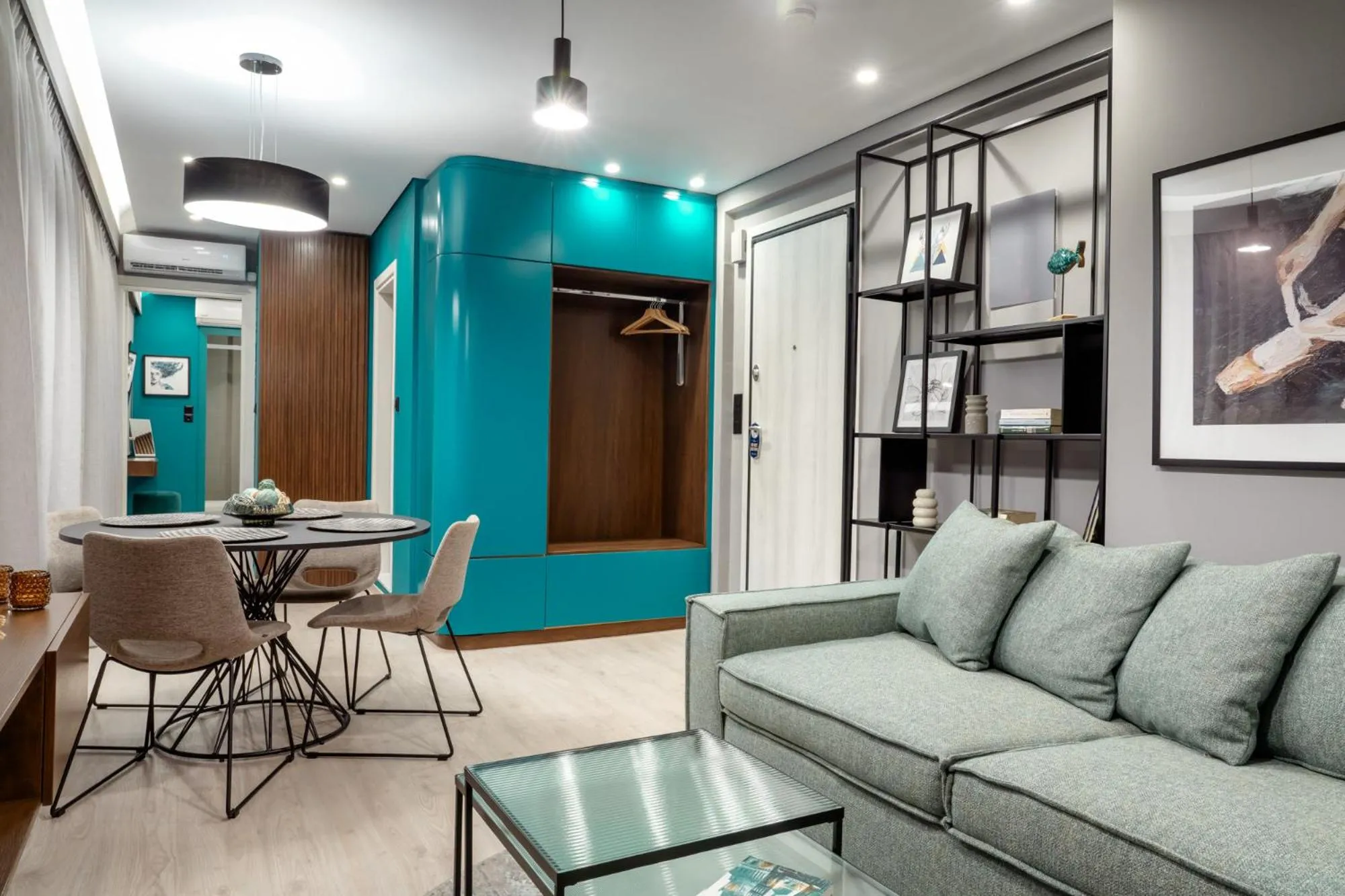 Living room in Evripidou Suites