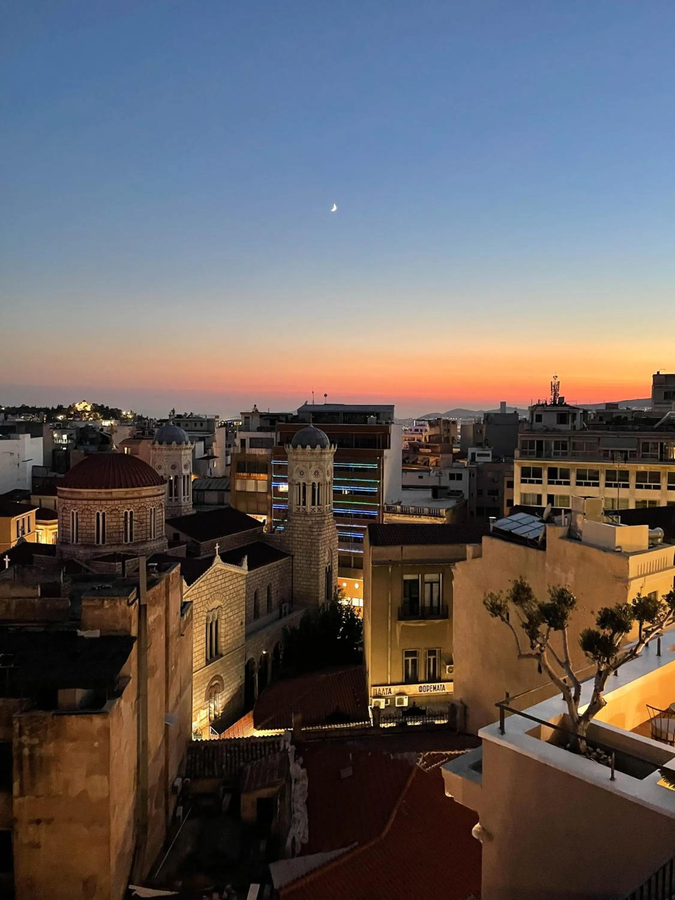 City view in Evripidou Suites
